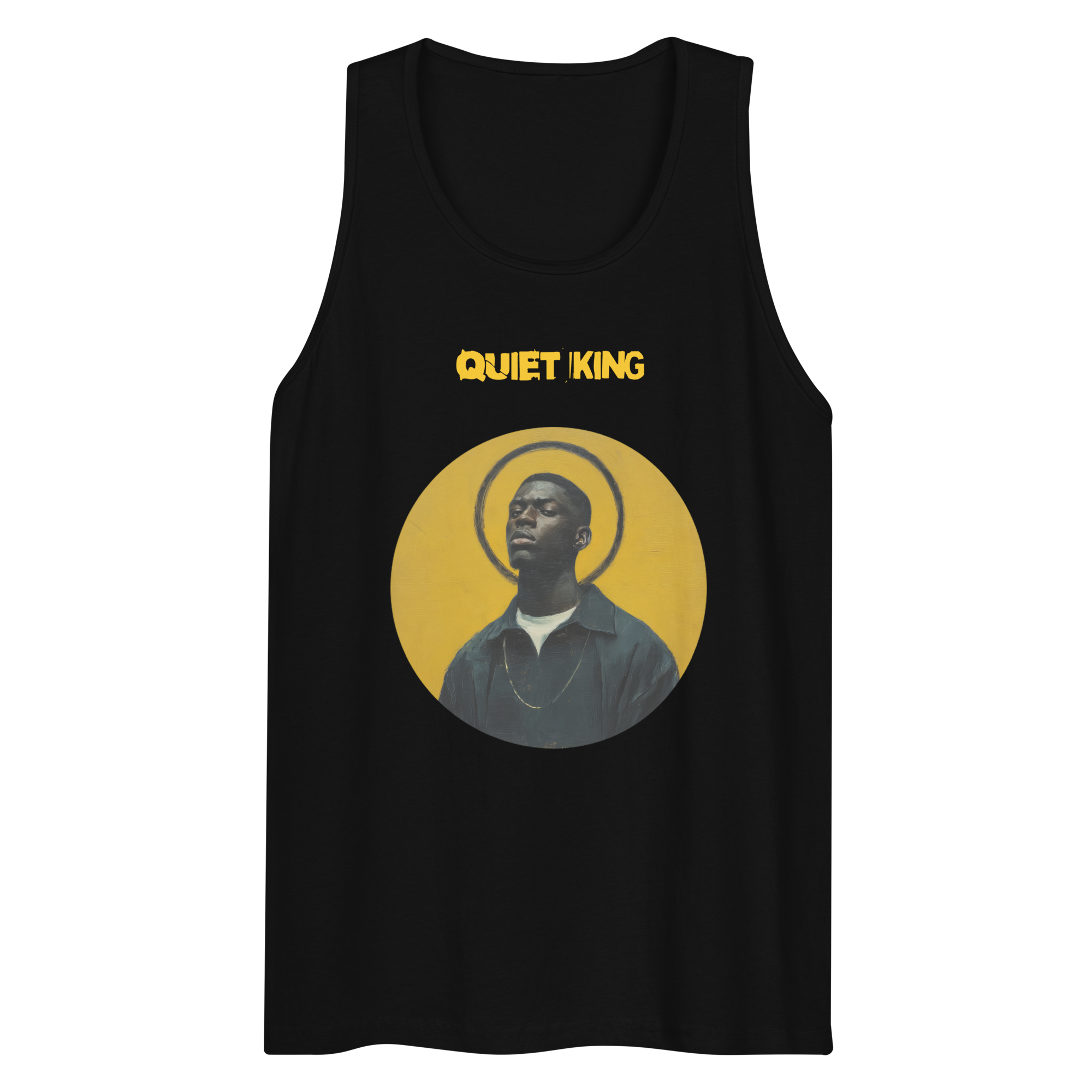 Xantho Philos™ Tank Top in Black for men, premium everyday tank with a clean athletic fit