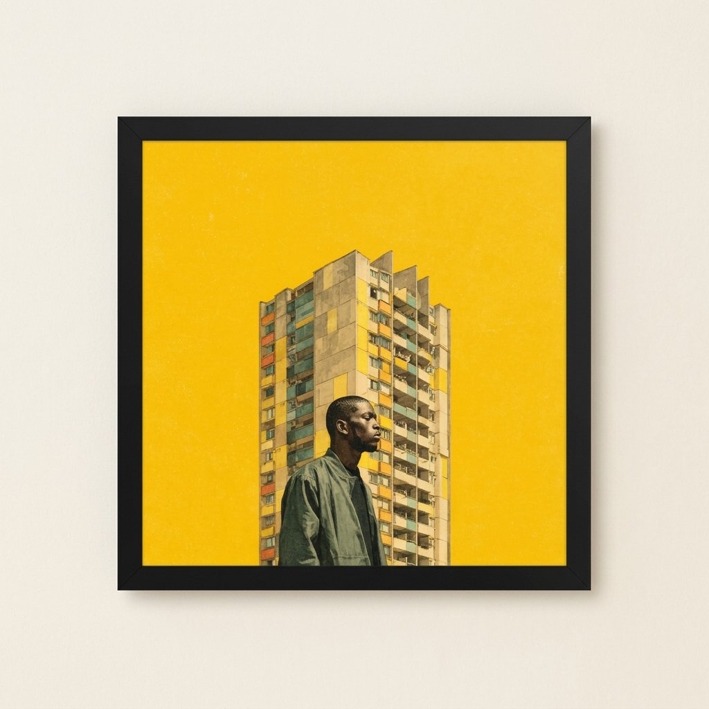 Rise Above the Frame — Premium Luster Framed Wall Art