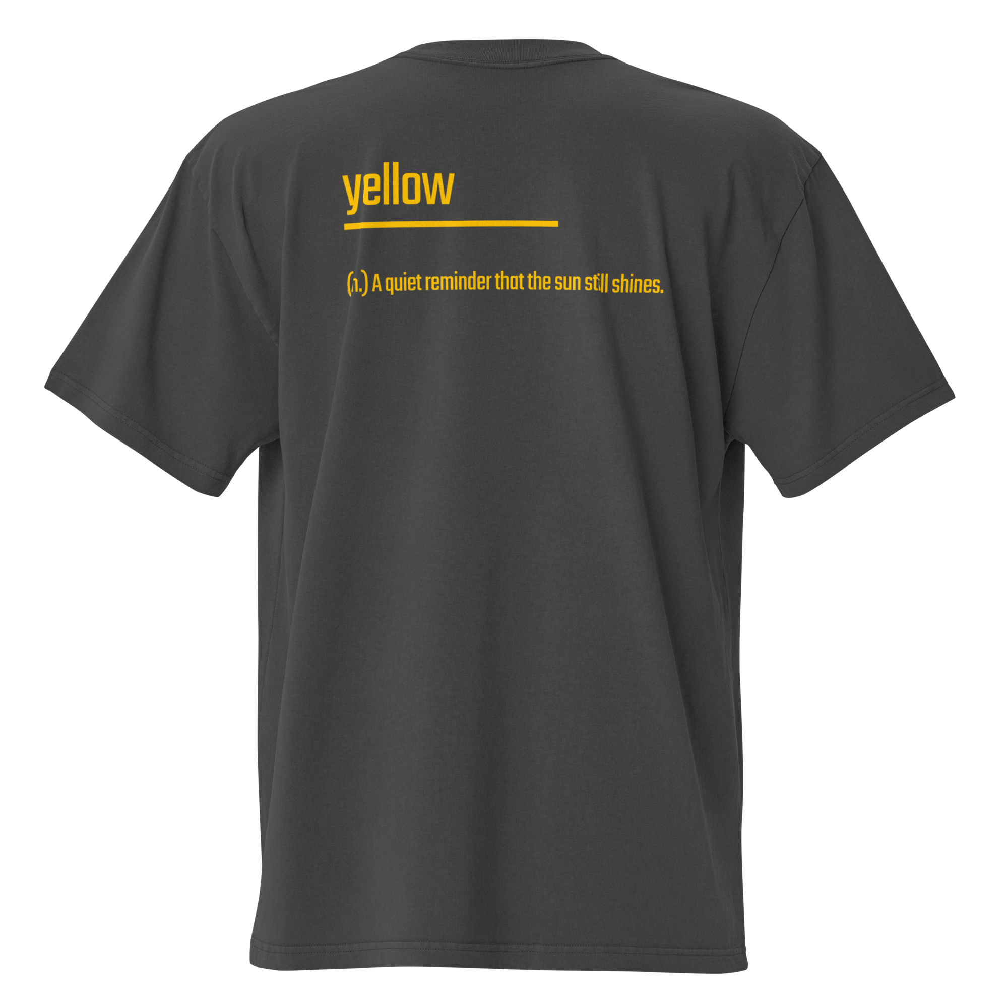 Xantho Philos™ Oversized Faded T-Shirt in Faded Black for men, vintage-wash streetwear with a relaxed oversized fit