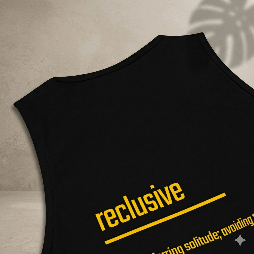 Xantho Philos™ Tank Top in Black for men, premium everyday tank with a clean athletic fit