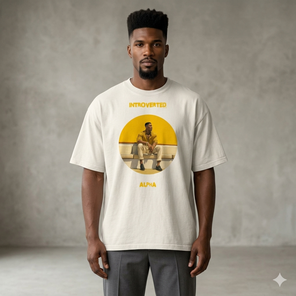 Xantho Philos™ Oversized Faded T-Shirt in Faded Bone for men, soft neutral oversized T-shirt with a minimalist streetwear feel