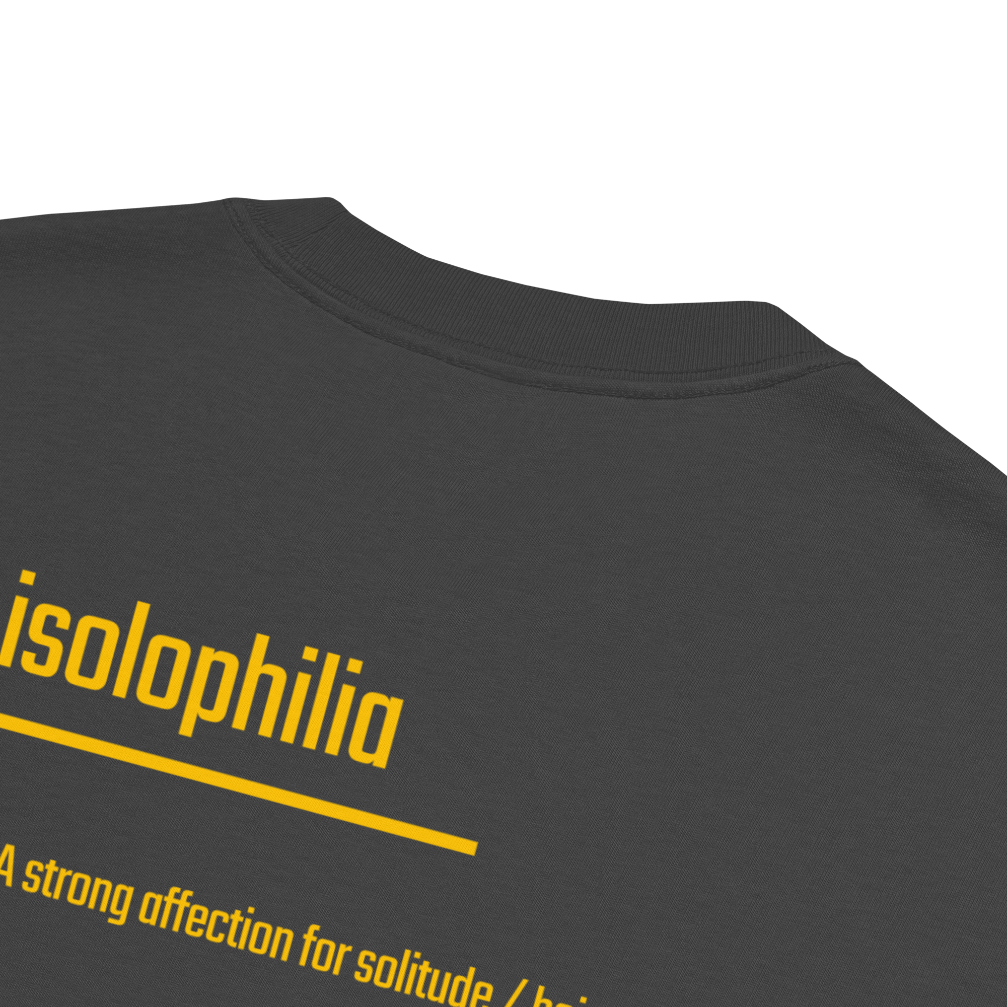 Xantho Philos™ Oversized Faded T-Shirt in Faded Black for men, vintage-wash streetwear with a relaxed oversized fit