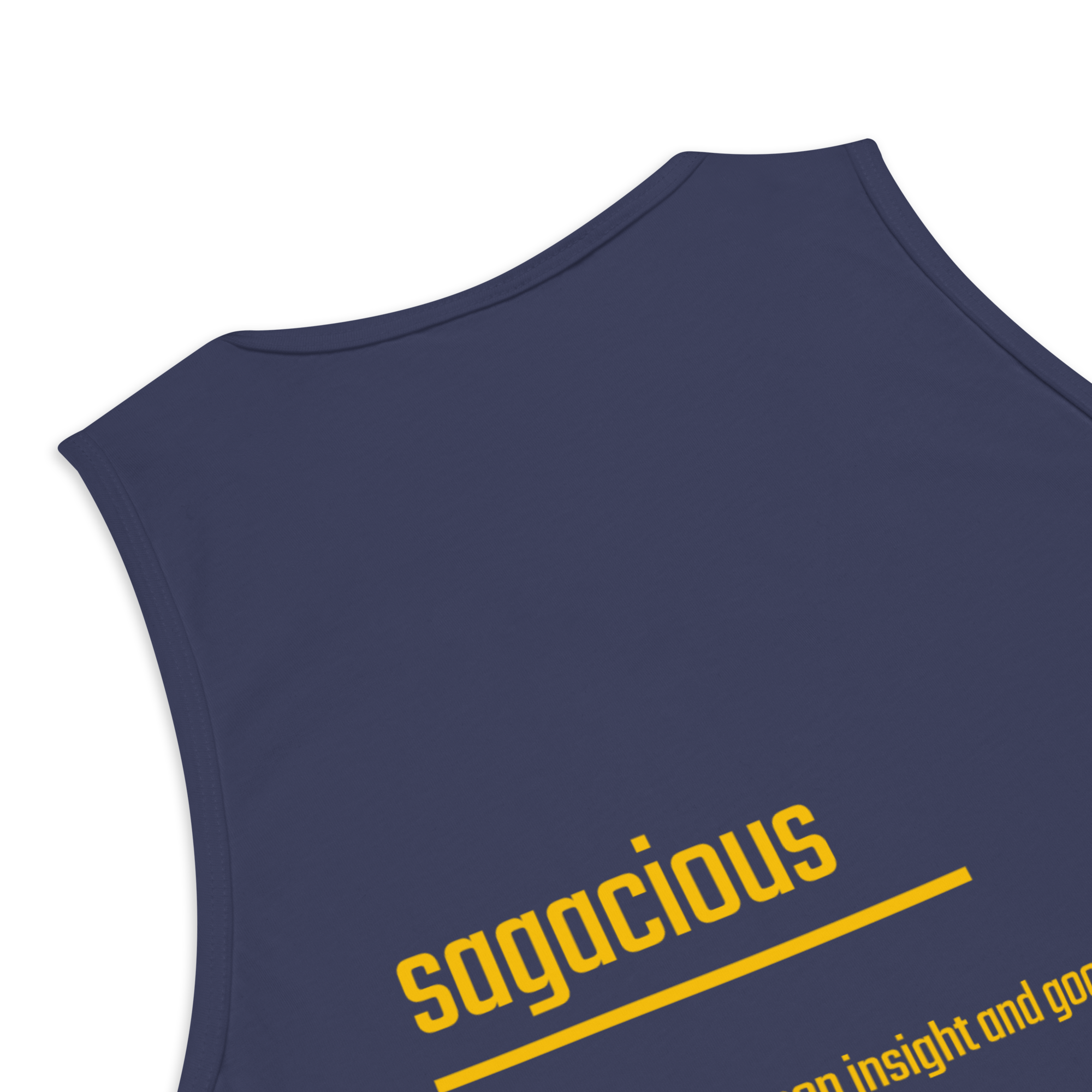 IntrovertedAlpha™ Tank Top in Harbor Blue for men, lightweight premium tank top with a clean casual tone
