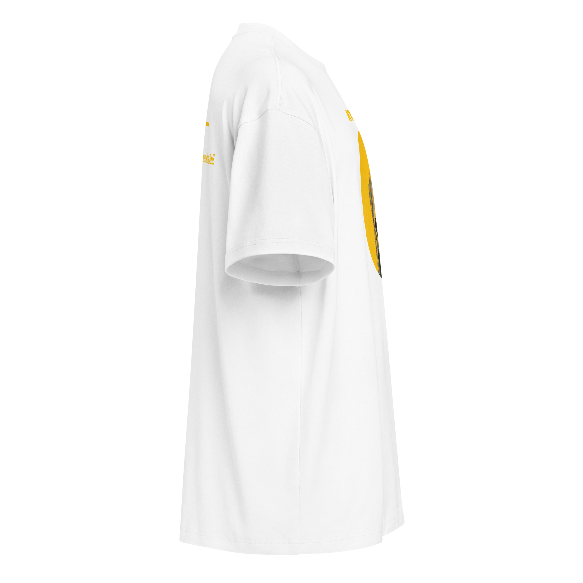 Xantho Philos™ Box Tee in White for men, crisp structured box tee with a clean premium finish