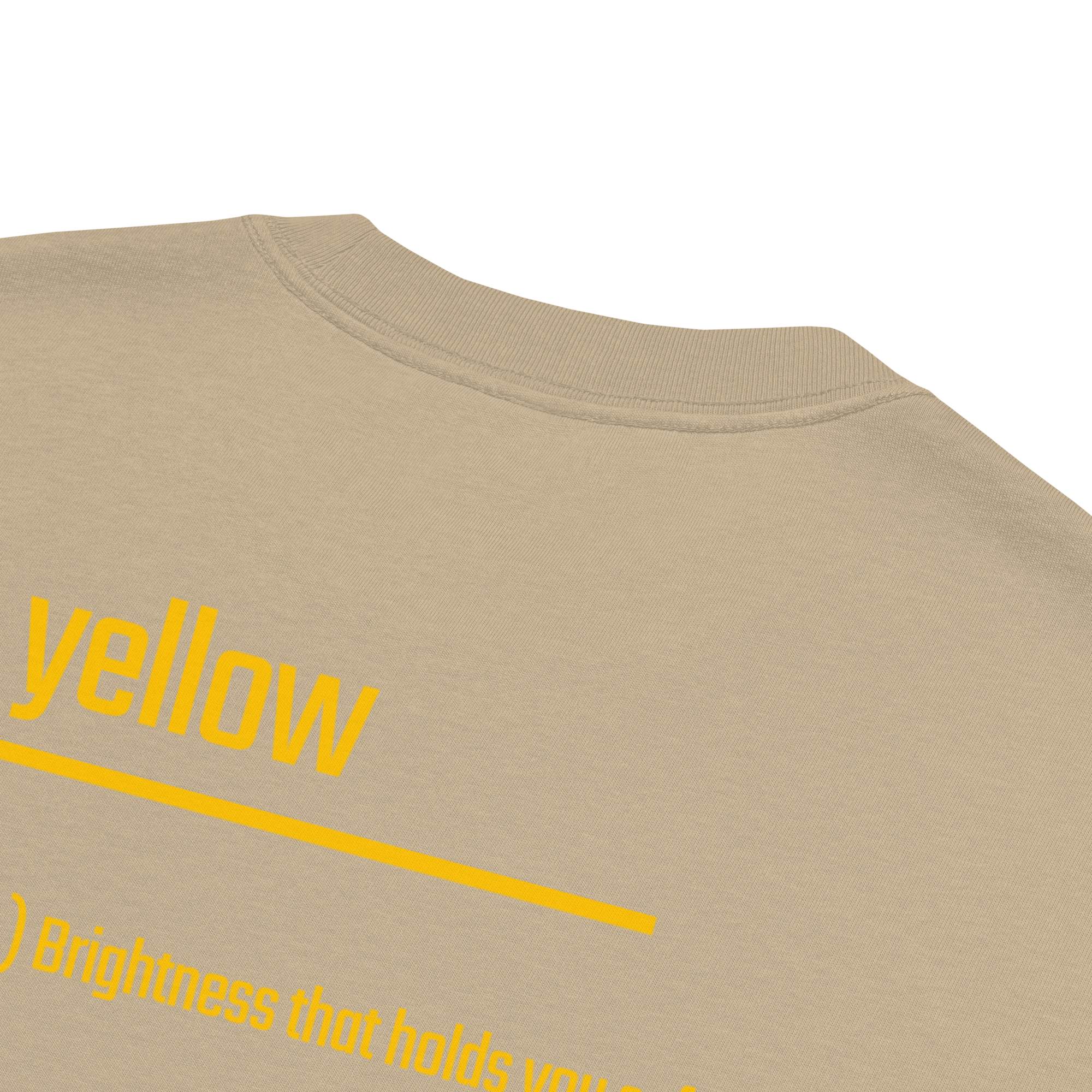 Xantho Philos™ Oversized Faded T-Shirt in Faded Khaki for men, neutral oversized T-shirt with casual streetwear style