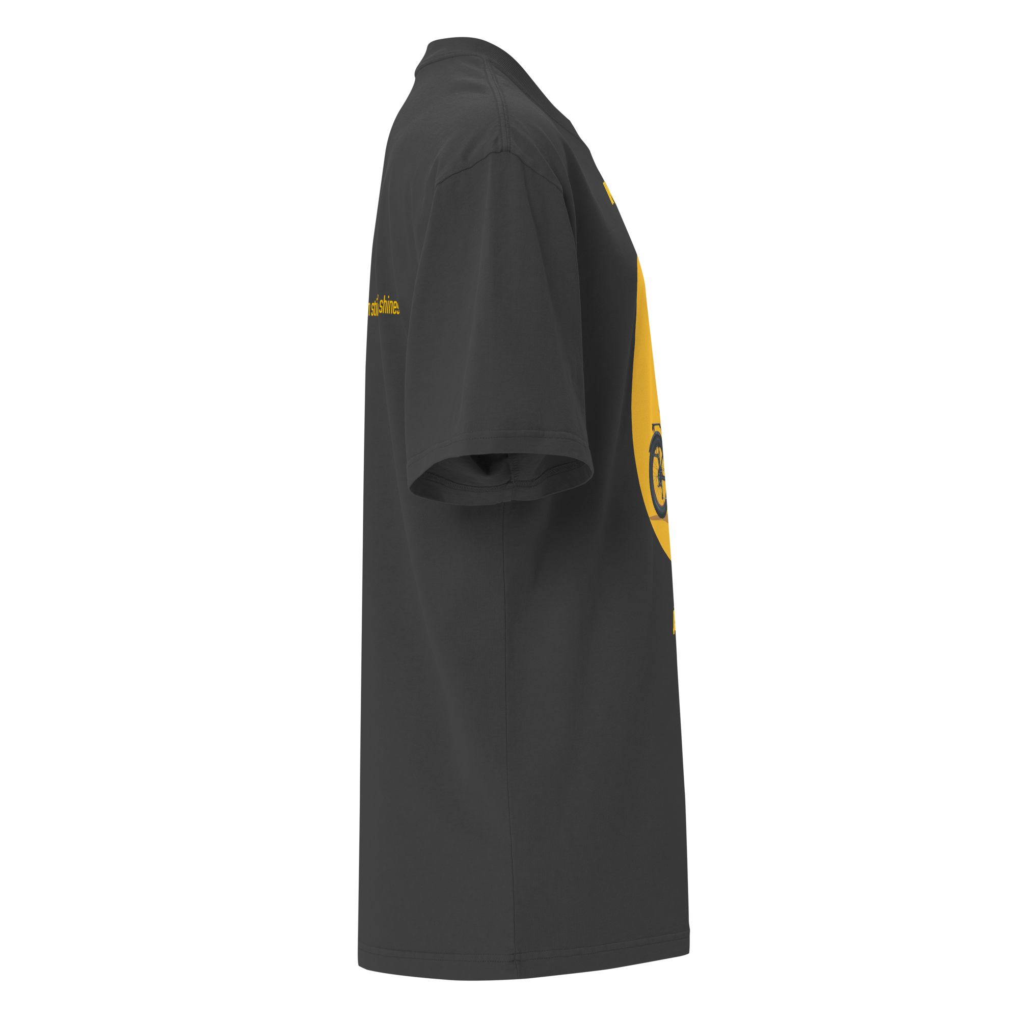 Xantho Philos™ Oversized Faded T-Shirt in Faded Black for men, vintage-wash streetwear with a relaxed oversized fit