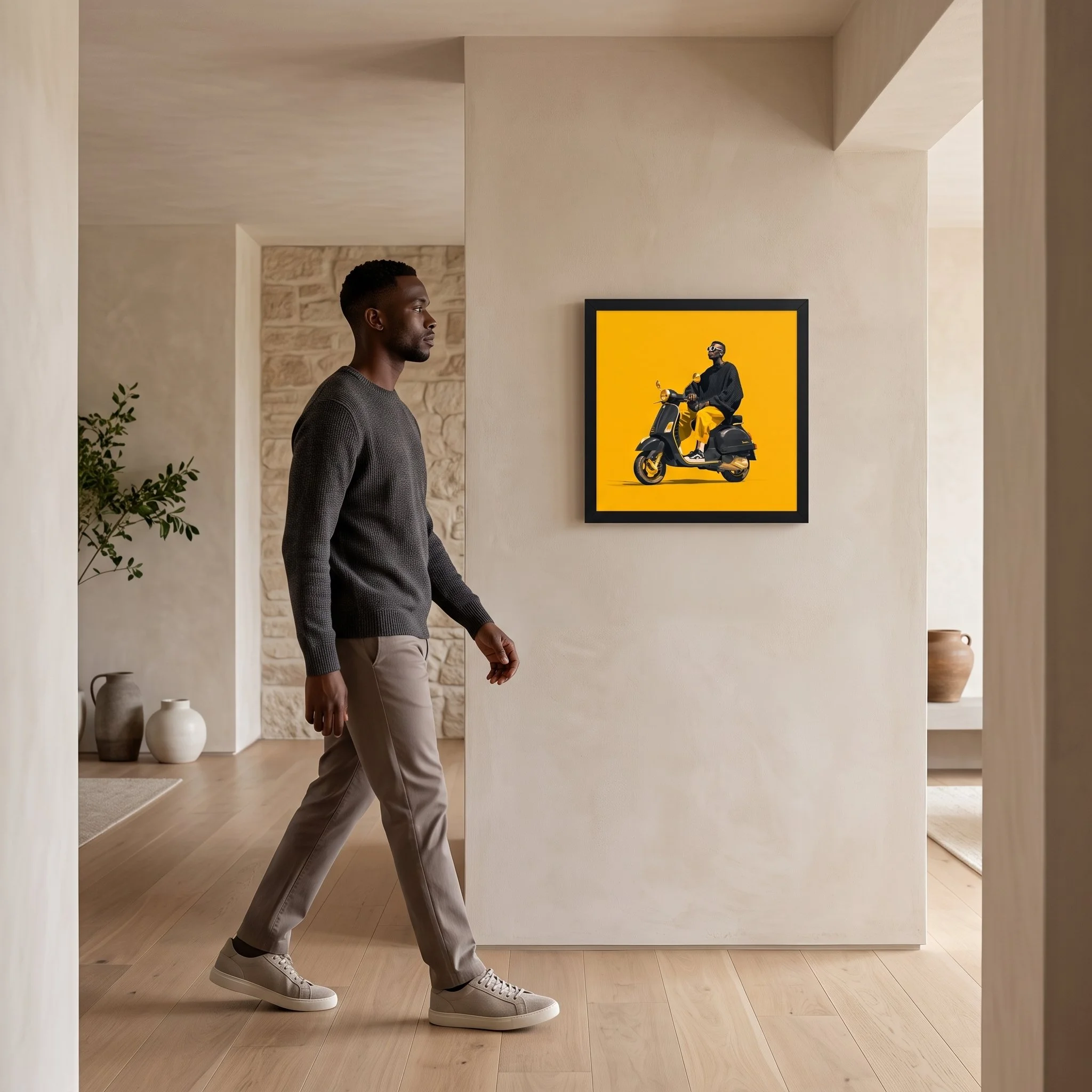 Choose Your Pace — Enhanced Matte Framed Wall Art