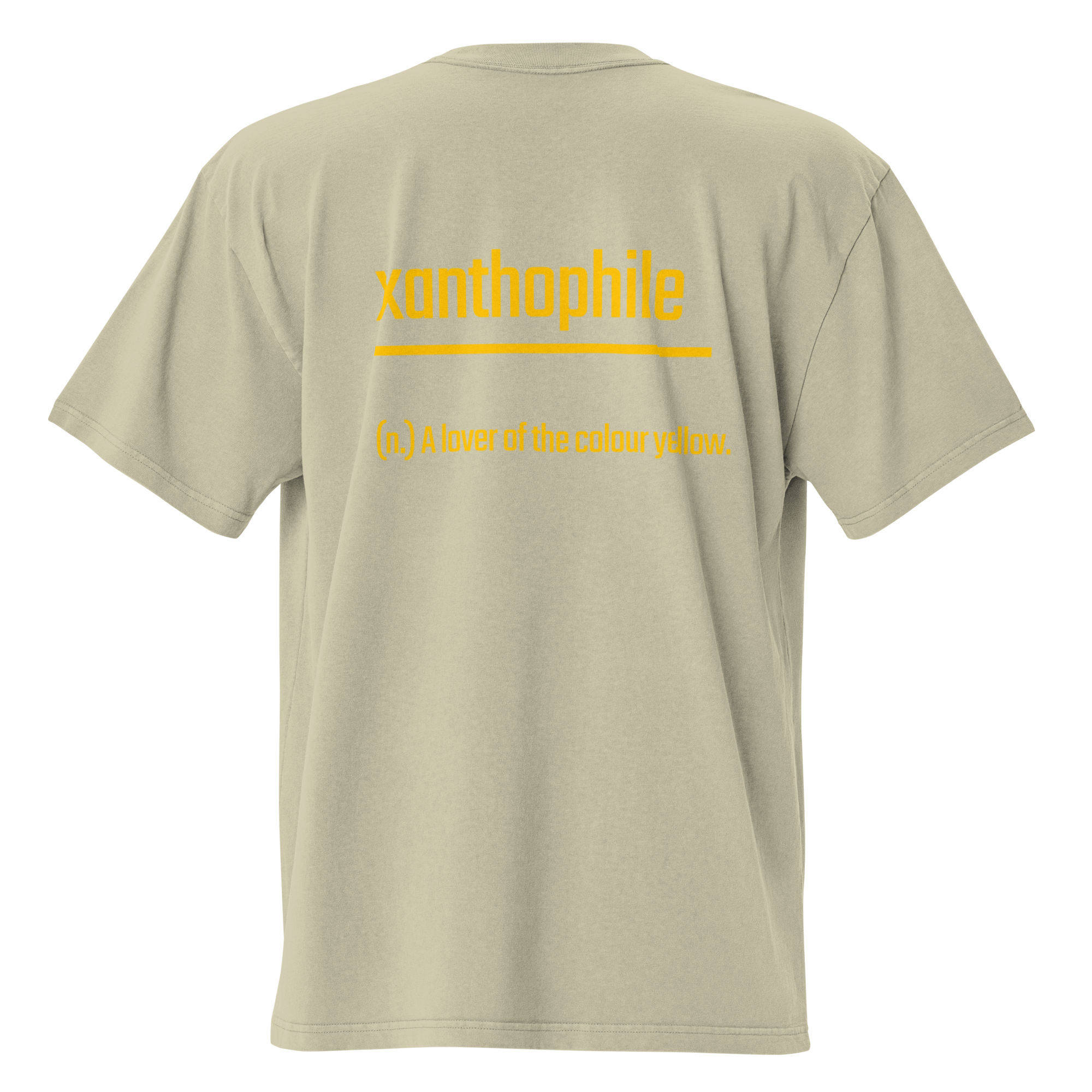 Xantho Philos™ Oversized Faded T-Shirt in Faded Eucalyptus for men, washed green oversized T-shirt with premium casual style