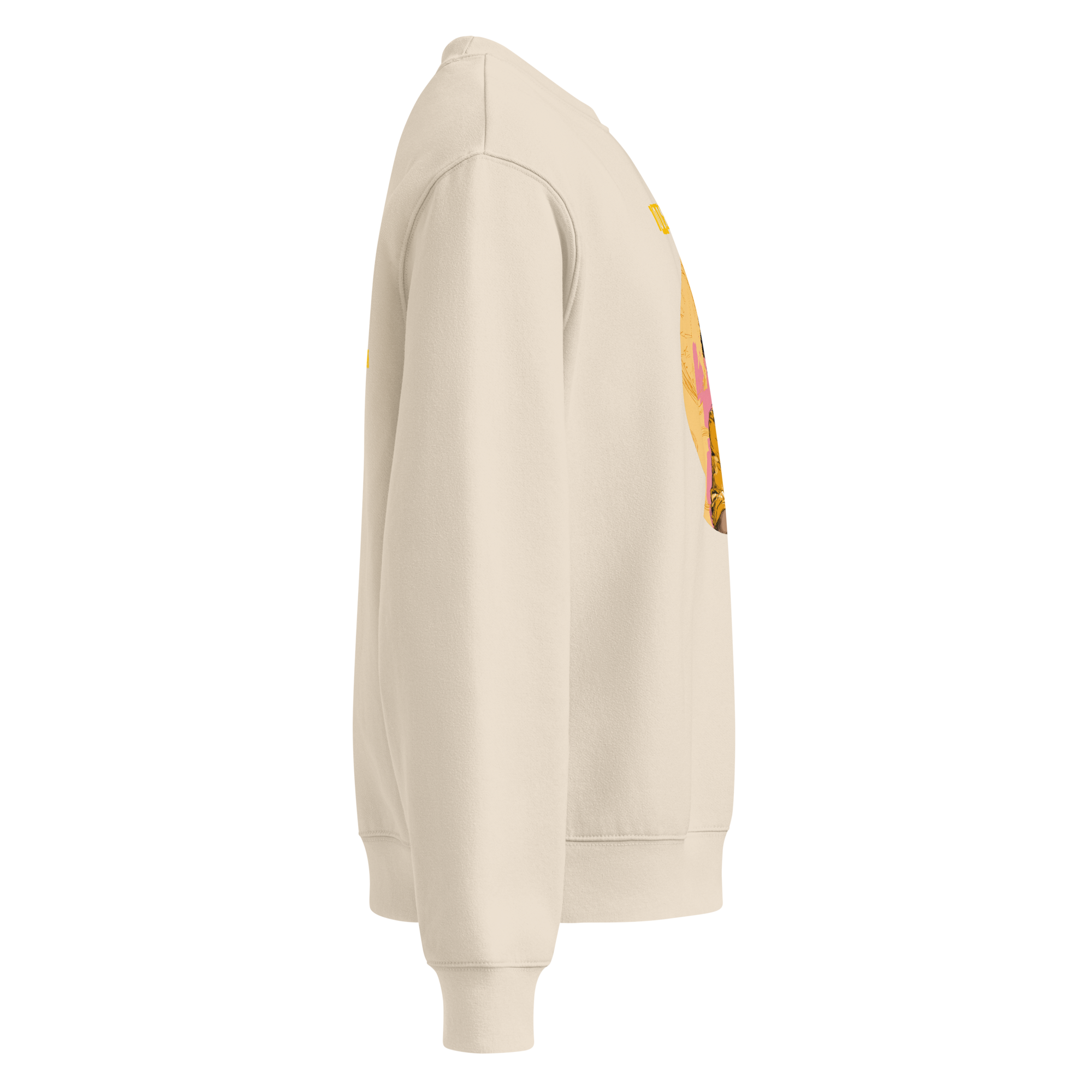 Xantho Philos™ Oversized Sweatshirt in Dust for men, soft neutral sweatshirt with a relaxed oversized fit