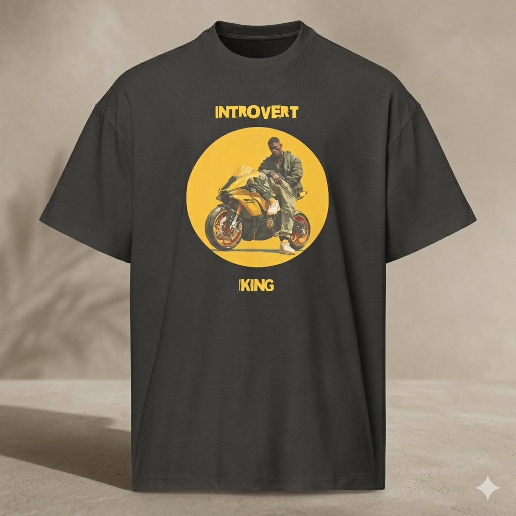 Xantho Philos™ Box Tee in Vintage Black for men, washed boxy T-shirt with a relaxed streetwear silhouette