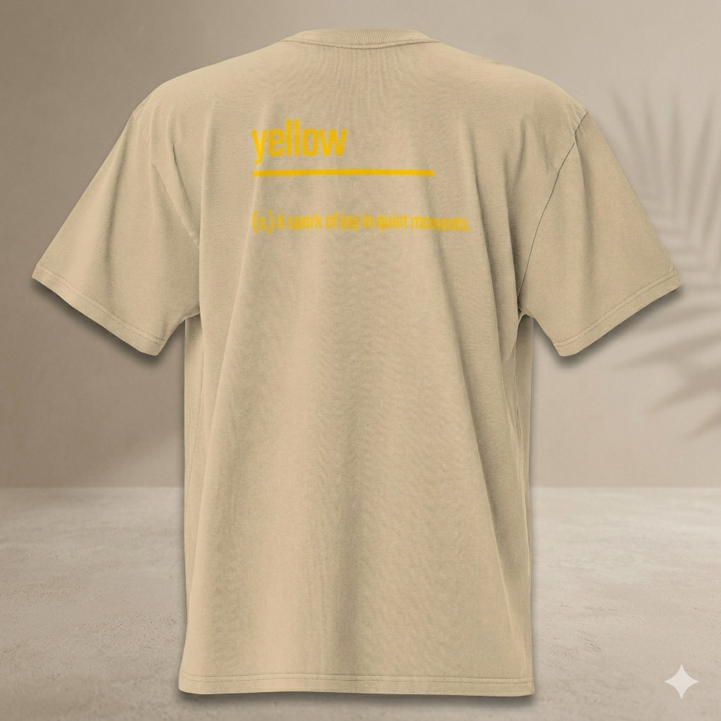Xantho Philos™ Oversized Faded T-Shirt in Faded Khaki for men, neutral oversized T-shirt with casual streetwear style