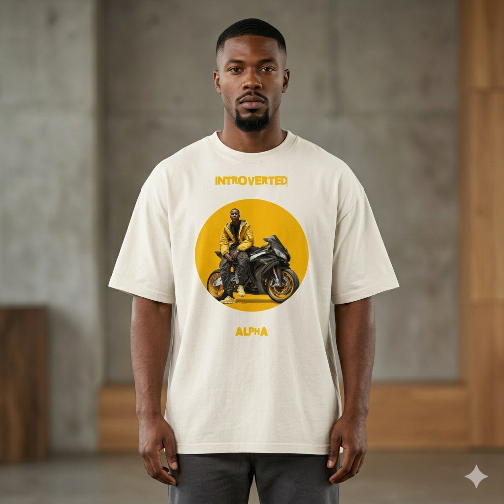 Xantho Philos™ Oversized Faded T-Shirt in Faded Bone for men, soft neutral oversized T-shirt with a minimalist streetwear feel