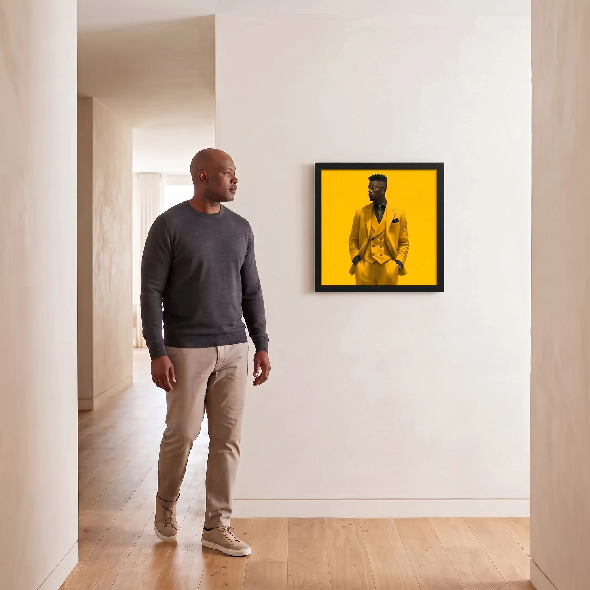 Dress for the Life You Mean — Enhanced Matte Framed Wall Art