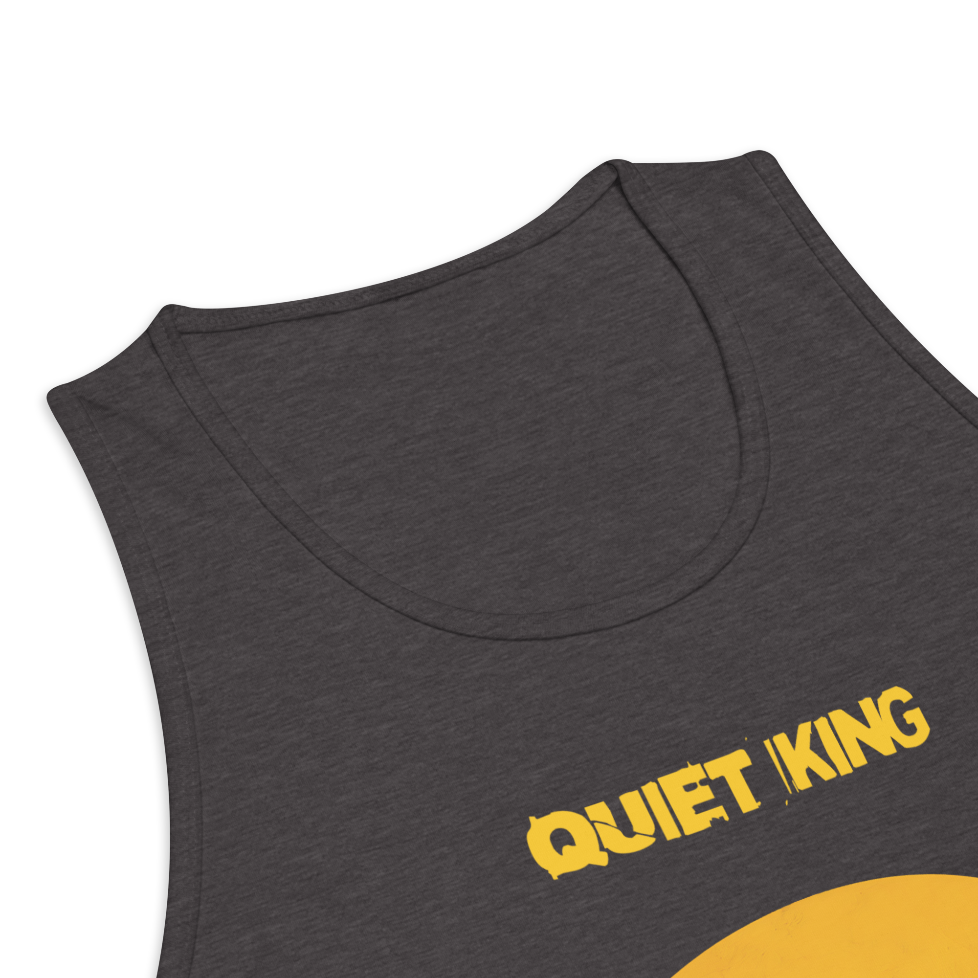 Xantho Philos™ Tank Top in Charcoal Heather for men, soft-blend tank top with a clean everyday fit