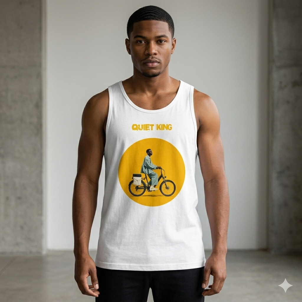 Xantho Philos™ Tank Top in White for men, crisp minimalist tank top with a breathable everyday fit