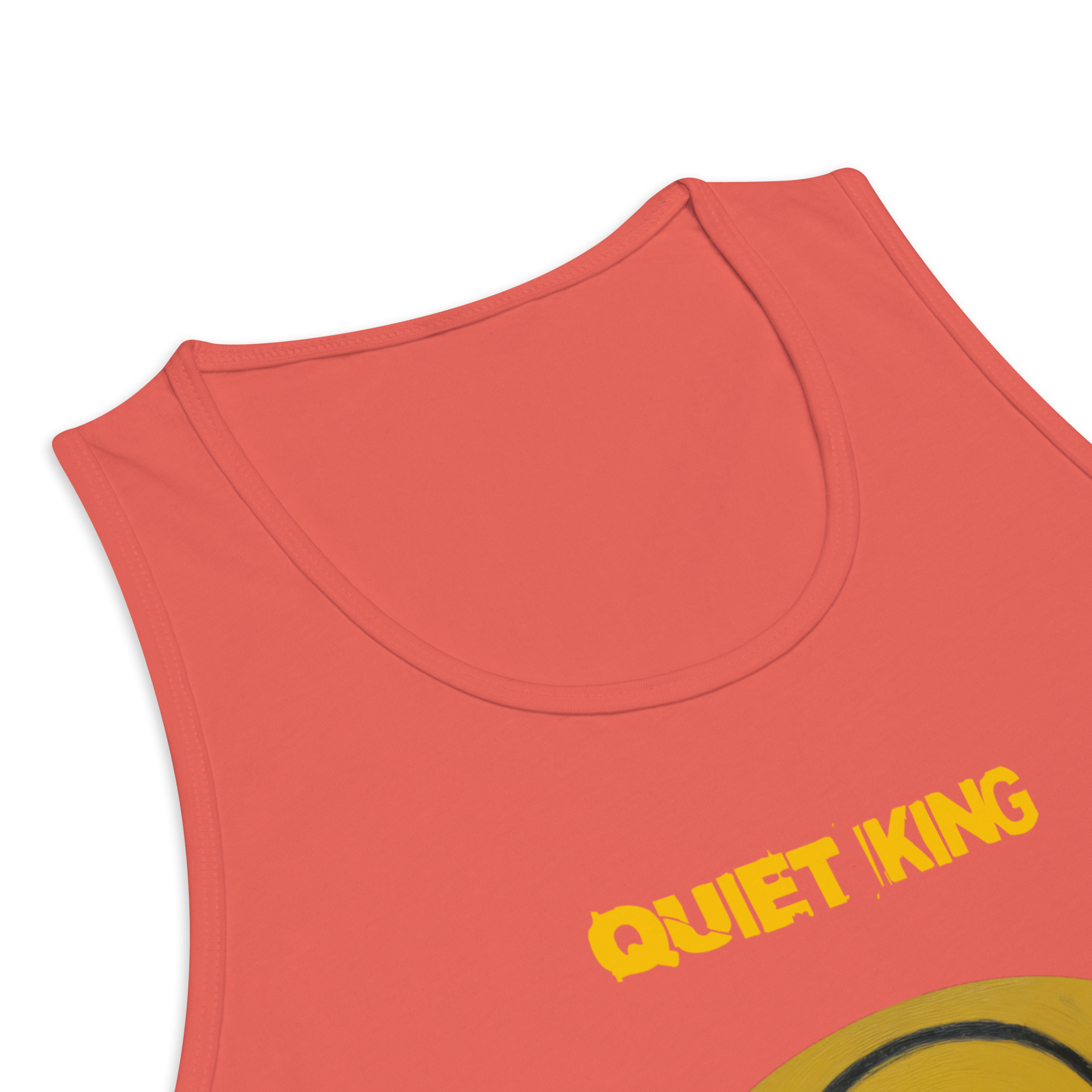 Xantho Philos™ Tank Top in Coral for men, lightweight summer tank top with a vibrant casual tone