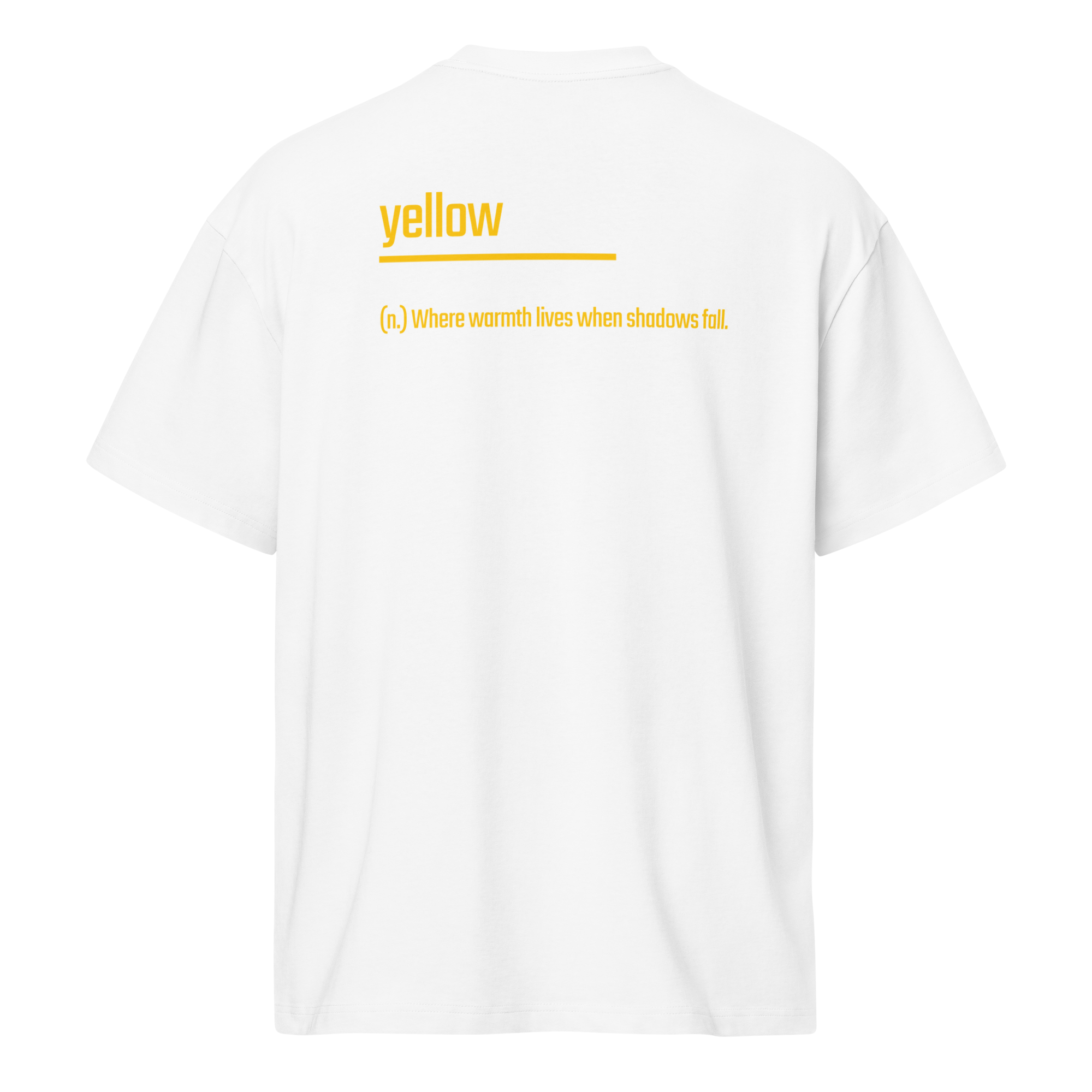 Xantho Philos™ Box Tee in White for men, crisp structured box tee with a clean premium finish