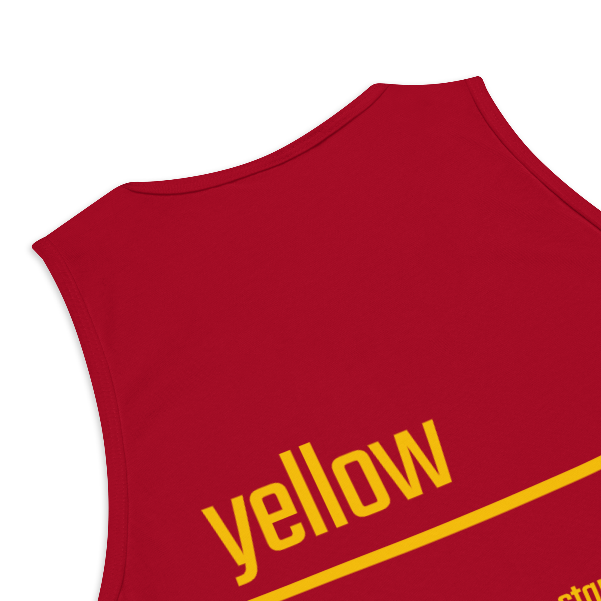 Xantho Philos™ Tank Top in Red for men, bold premium tank top with lightweight streetwear style