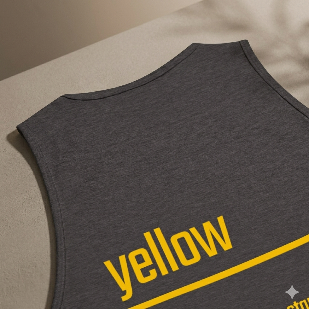 Xantho Philos™ Tank Top in Charcoal Heather for men, soft-blend tank top with a clean everyday fit