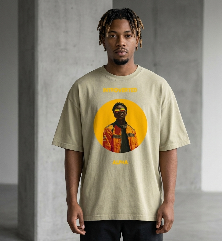 Xantho Philos™ Oversized Faded T-Shirt in Faded Eucalyptus for men, washed green oversized T-shirt with premium casual style