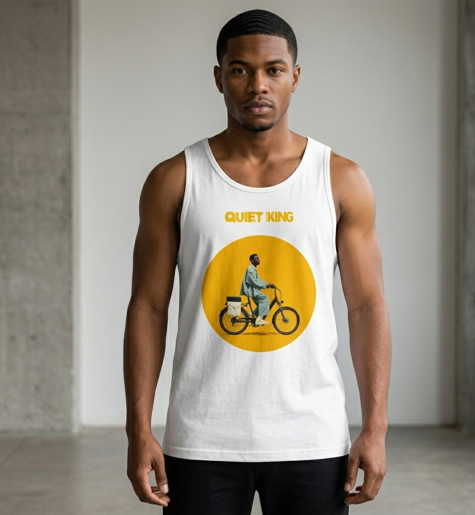 Xantho Philos™ Tank Top in White for men, crisp minimalist tank top with a breathable everyday fit