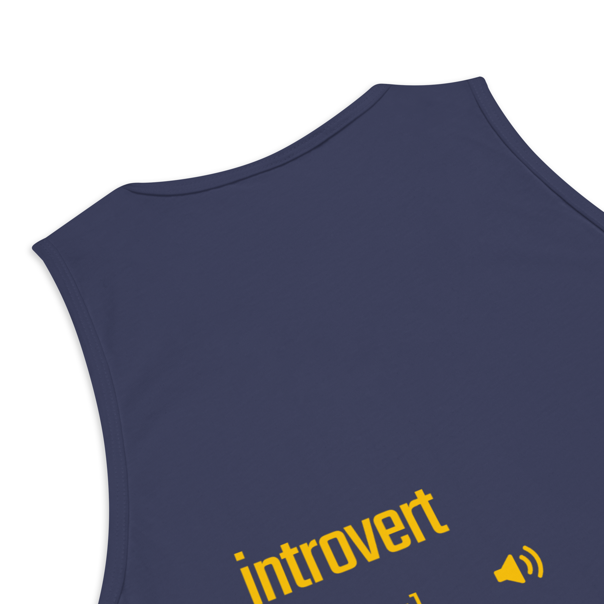 IntrovertedAlpha™ Tank Top in Harbor Blue for men, lightweight premium tank top with a clean casual tone