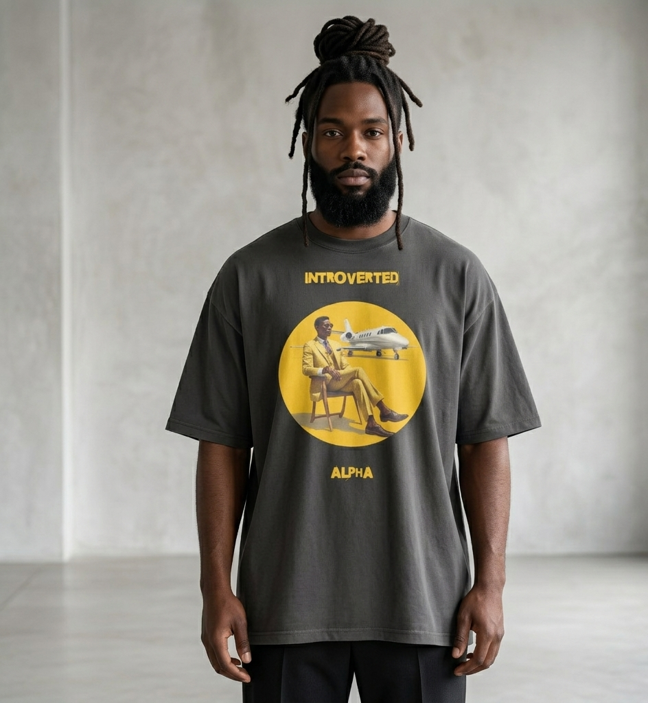 Xantho Philos™ Oversized Faded T-Shirt in Faded Black for men, vintage-wash streetwear with a relaxed oversized fit