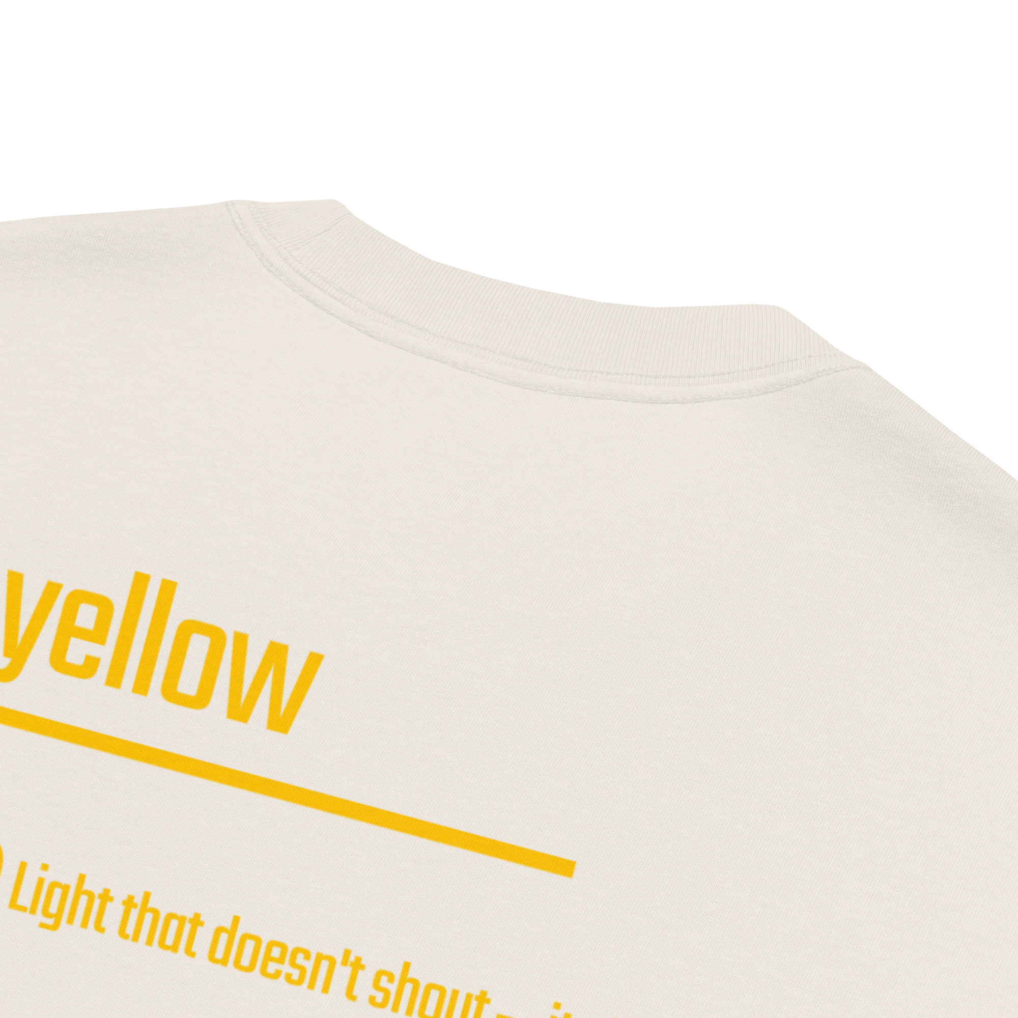 Xantho Philos™ Oversized Faded T-Shirt in Faded Bone for men, soft neutral oversized T-shirt with a minimalist streetwear feel