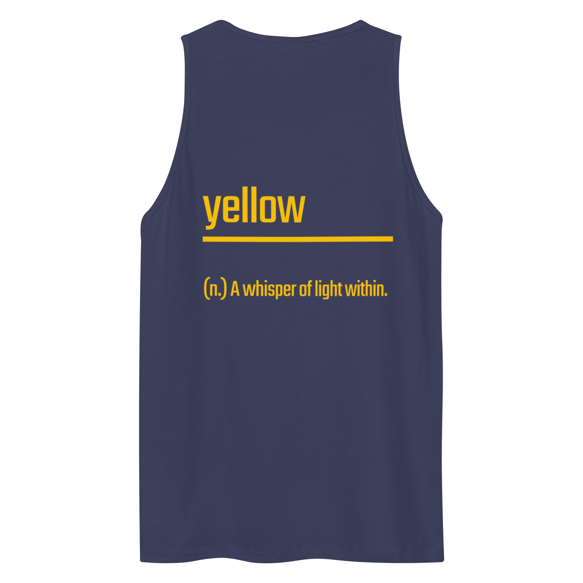 Xantho Philos™ Tank Top in Harbor Blue for men, lightweight premium tank top with a clean casual tone