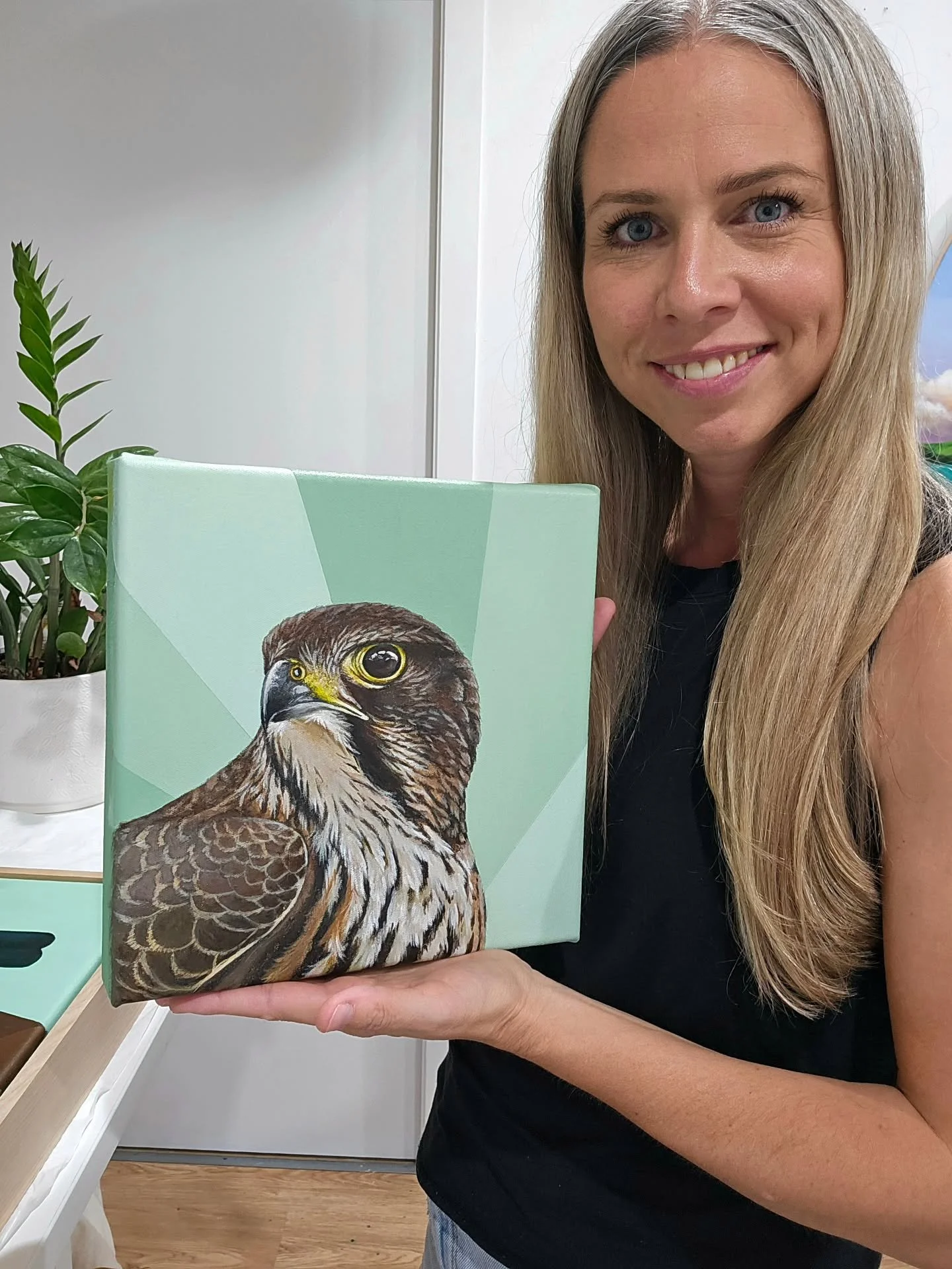 He won! 🎉

I'm a bit late to the party, but the beautiful Kārearea (NZ falcon) officially won bird of the year last week. A hotly contested competition amongst our beautiful feathered friends here in New Zealand. 

Capable of flying at speeds up to 