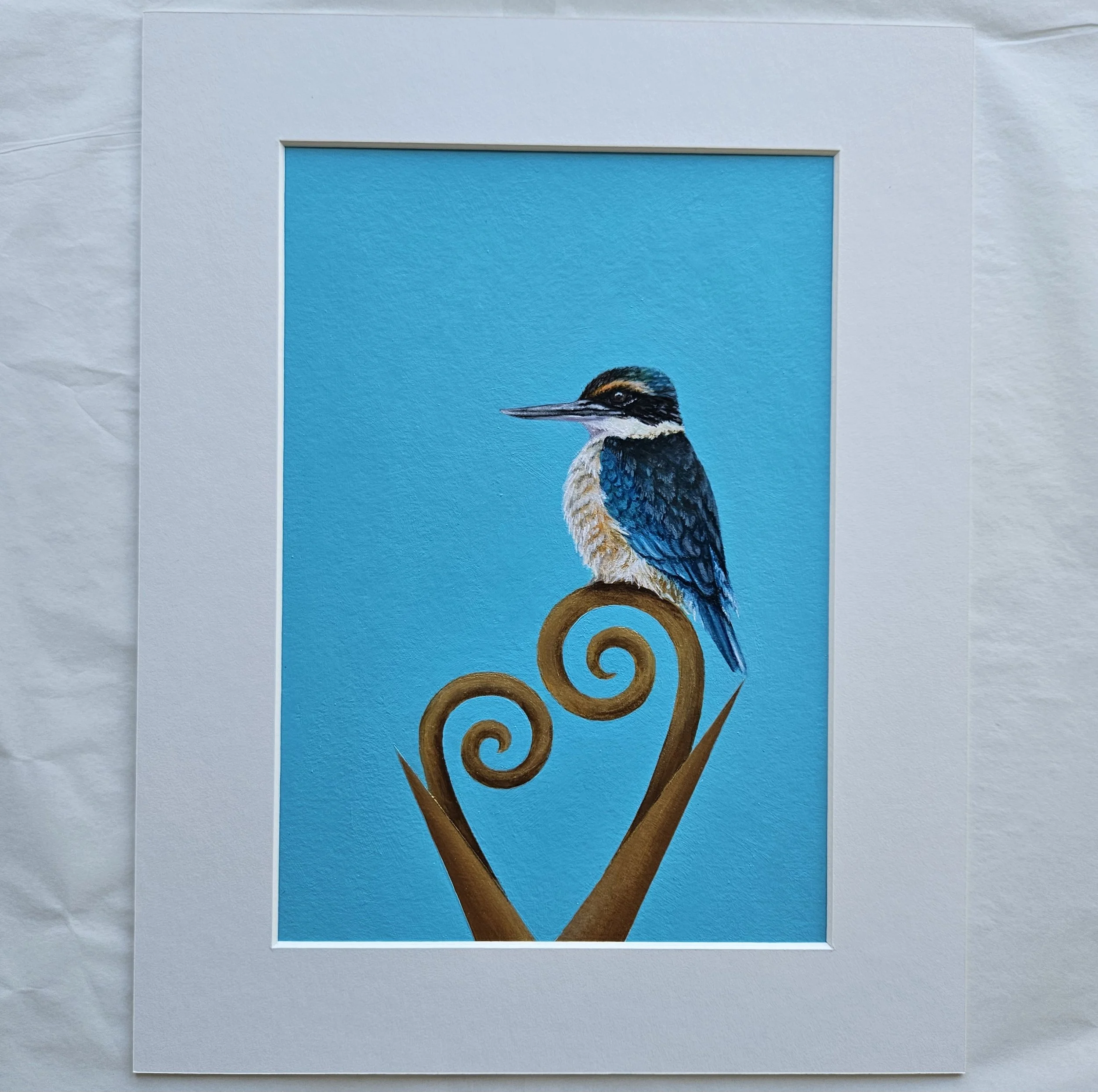 'Aroha' Kotare - Original Painting