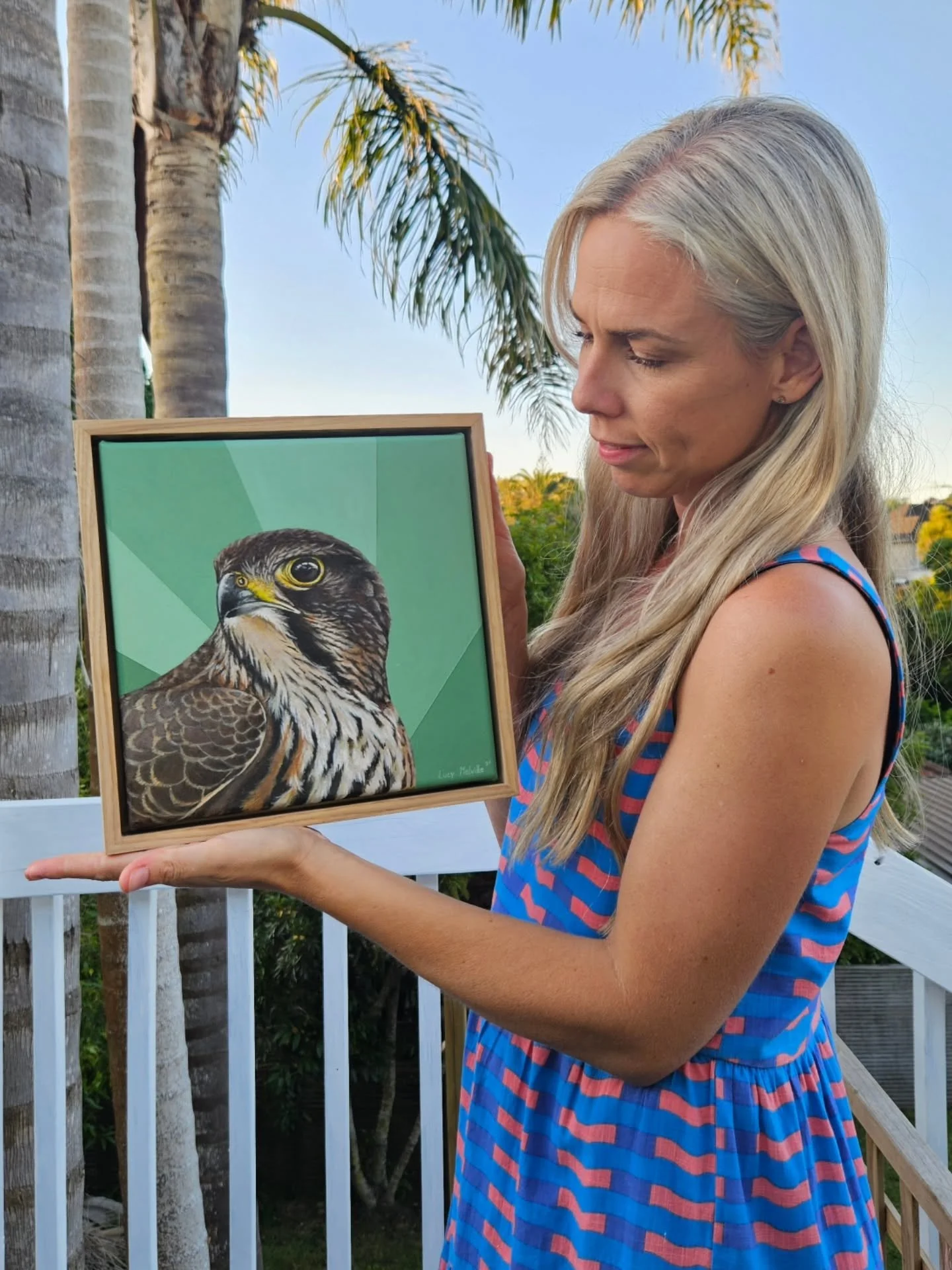 A carousel in my favourite dress with my favourite paintings.

25% off sale ends TONIGHT at 8pm.

#newzealandbirdart #newzealandbirds #falcon #kookaburra #whoo #duck