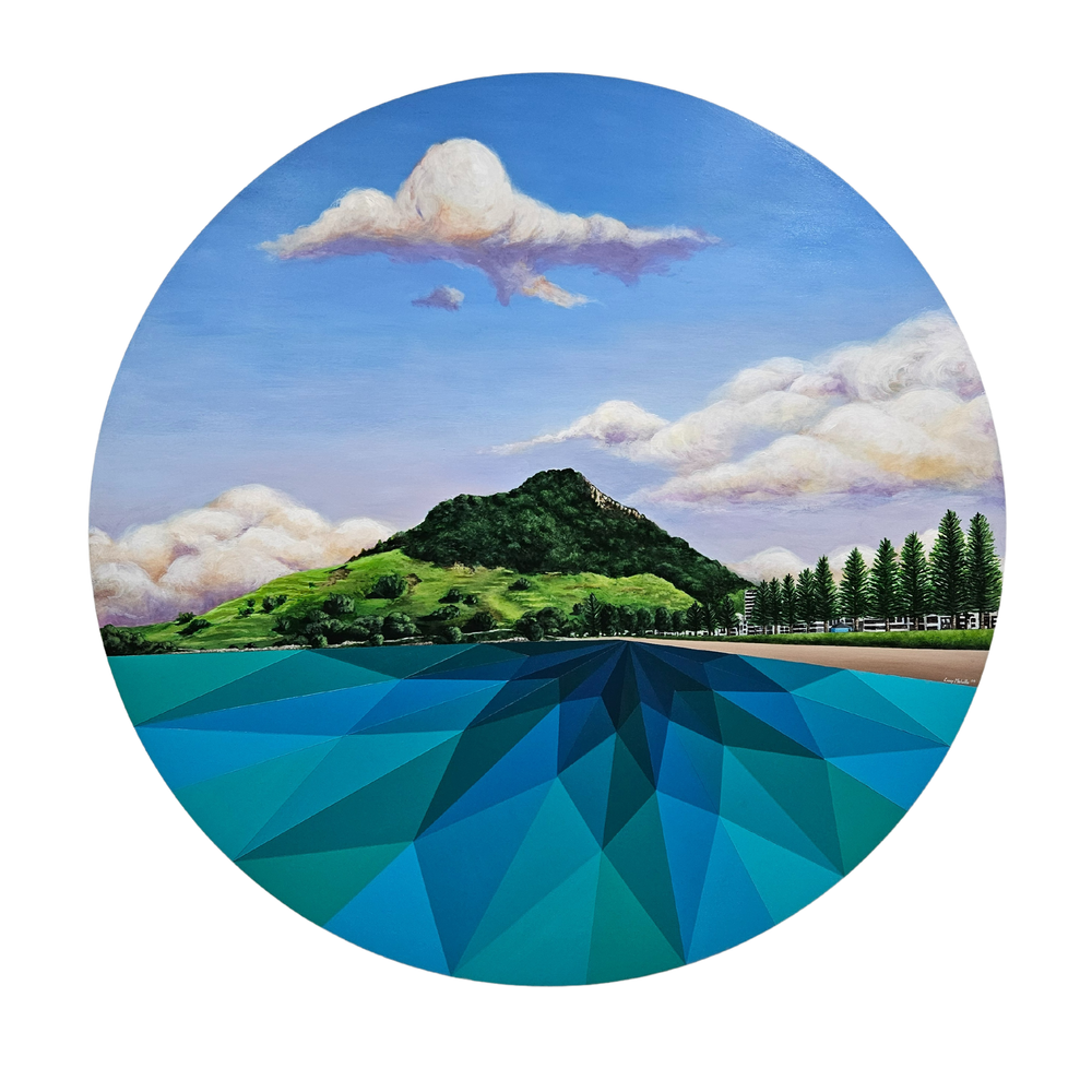 Magnetic+Mauao+Square+Limited+Edition+Print+By+Lucy+Melville+Artist.webp
