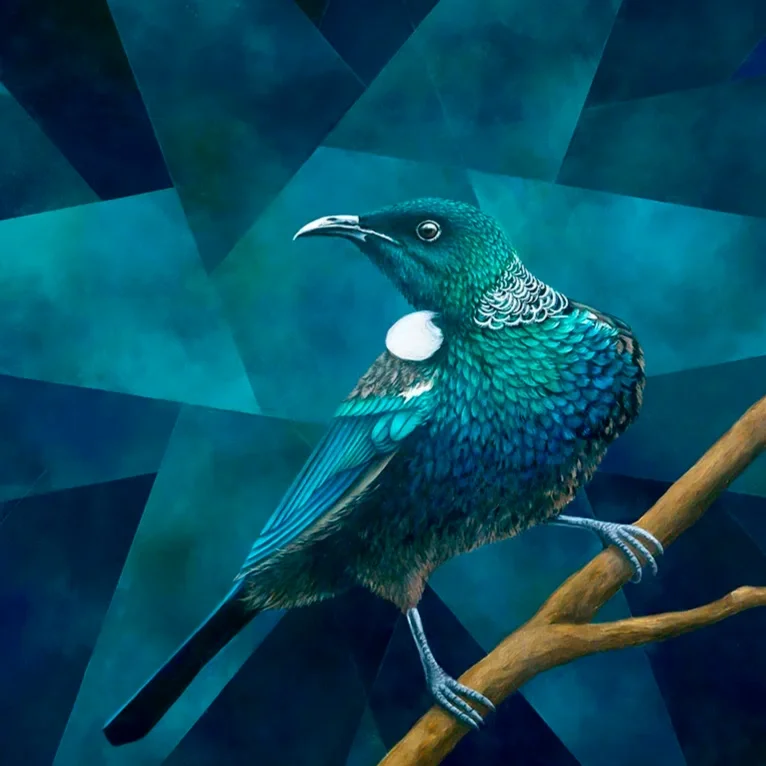 Tui limited edition print by Lucy Melville artist