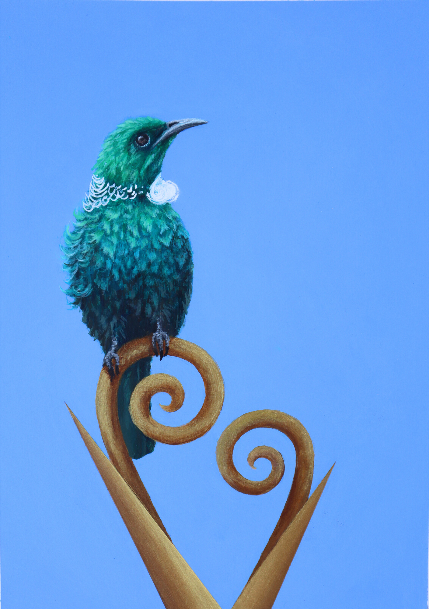 'Aroha' Tui - Original Painting