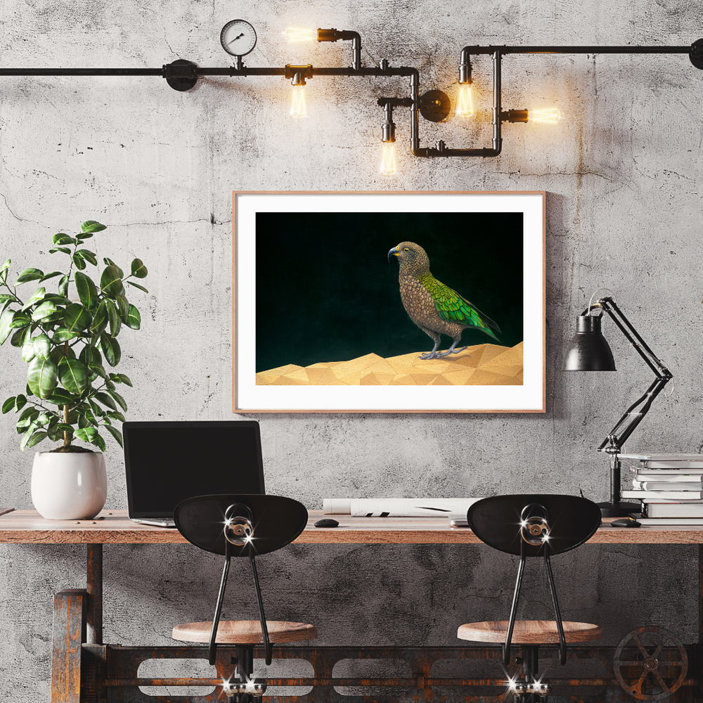 'Twinkle Toes' Kea Limited Edition Print
