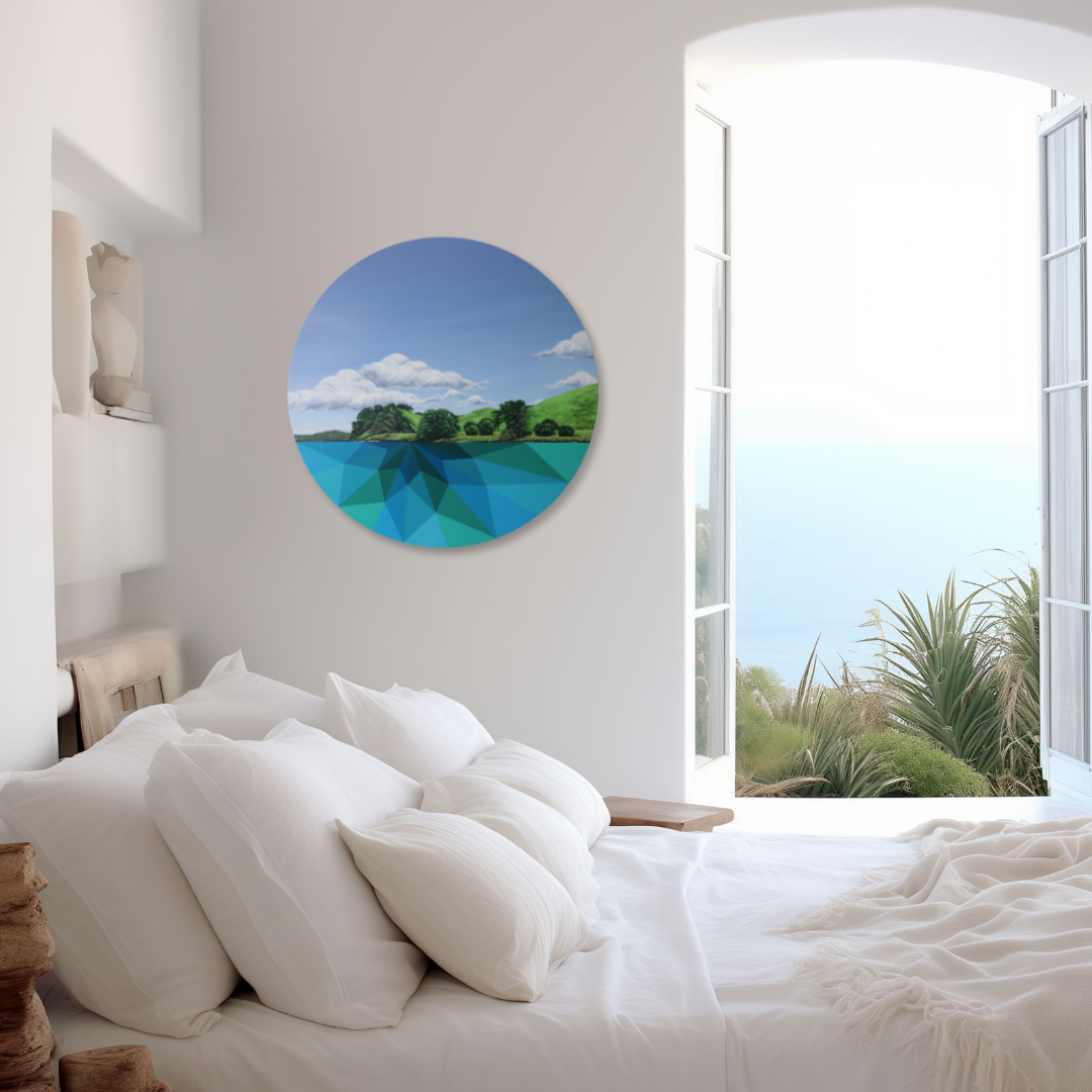 Edge of Motukorea Original Painting of Browns Island by New Zealand Artist Lucy Melville.png