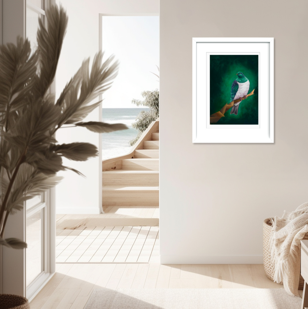 Kereru+fine+art+print+by+New+Zealand+artist+Lucy+Melville.webp