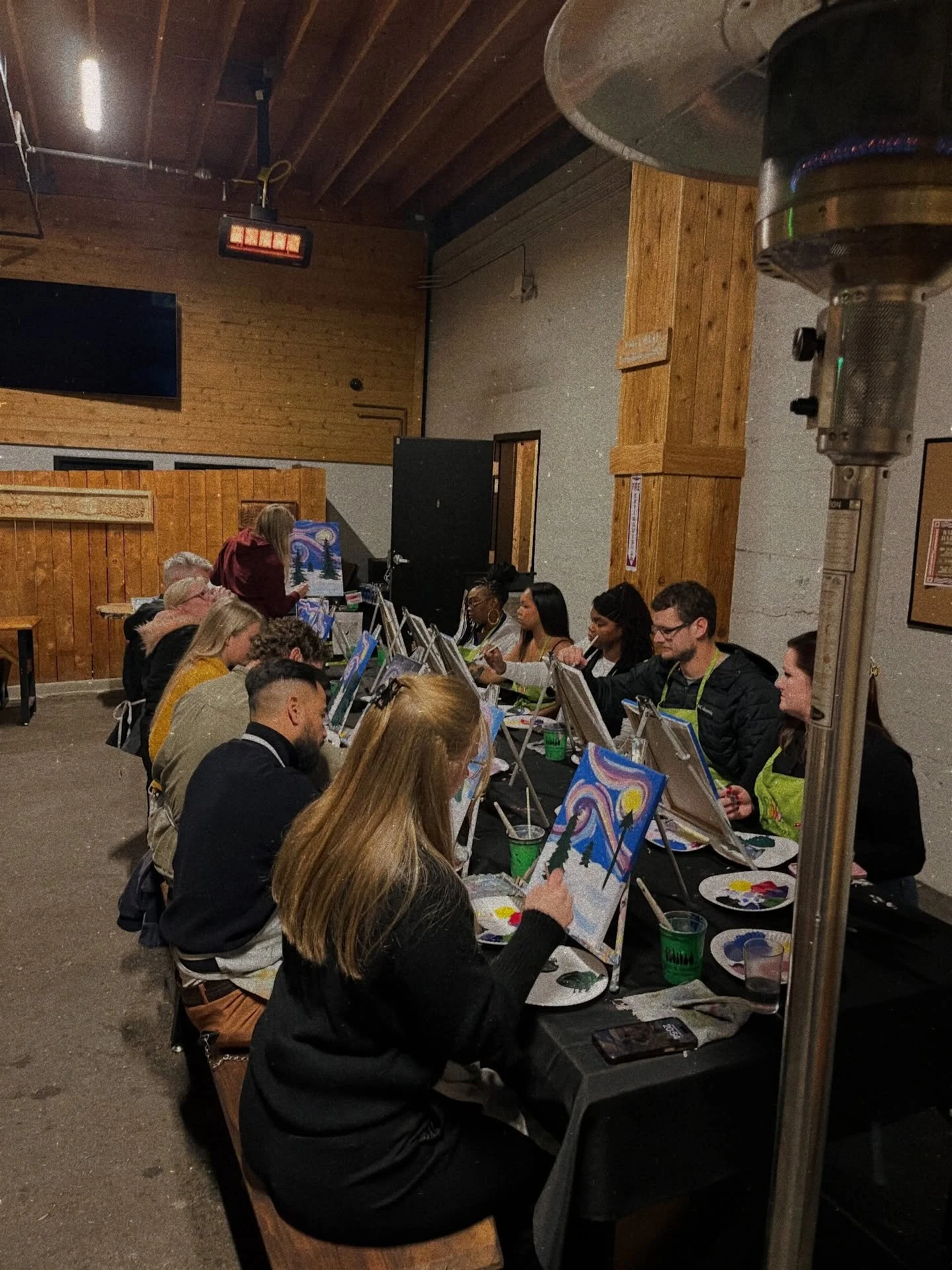 Y&rsquo;all we had so much fun with @bottleandbottegapdx that we decided it was too good not to make it a monthly occurrence in the new year!

Starting January 3rd, you can plan to sip &amp; paint yer lil hearts out every 1st Saturday of the month!


