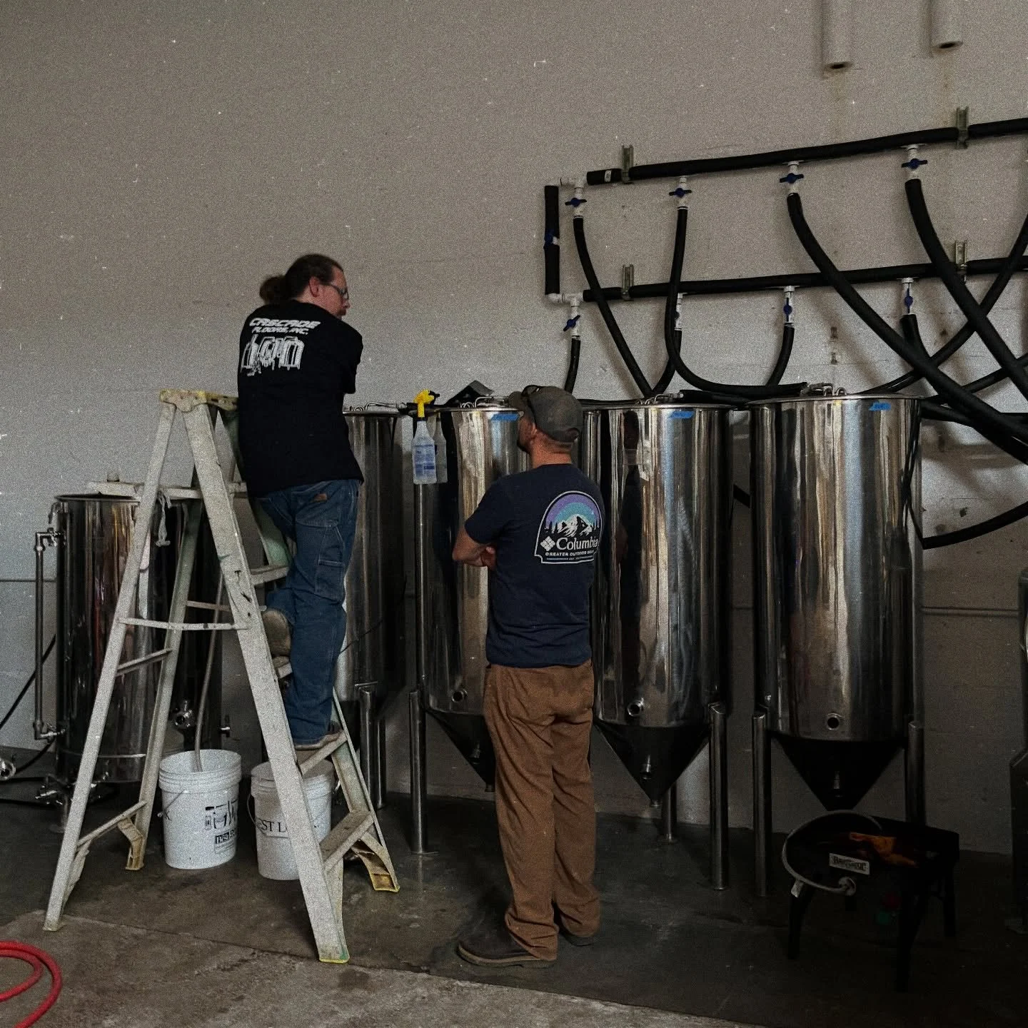 Just a lil dry hop action happening on the first beer babe.🥹

What do you think it is? Take your guess in the comments.⬇️

We&rsquo;ll give you a hint, it may be one of the most asked for beer styles right now.🧐

#firstbeer #nanobrewery #portlandor