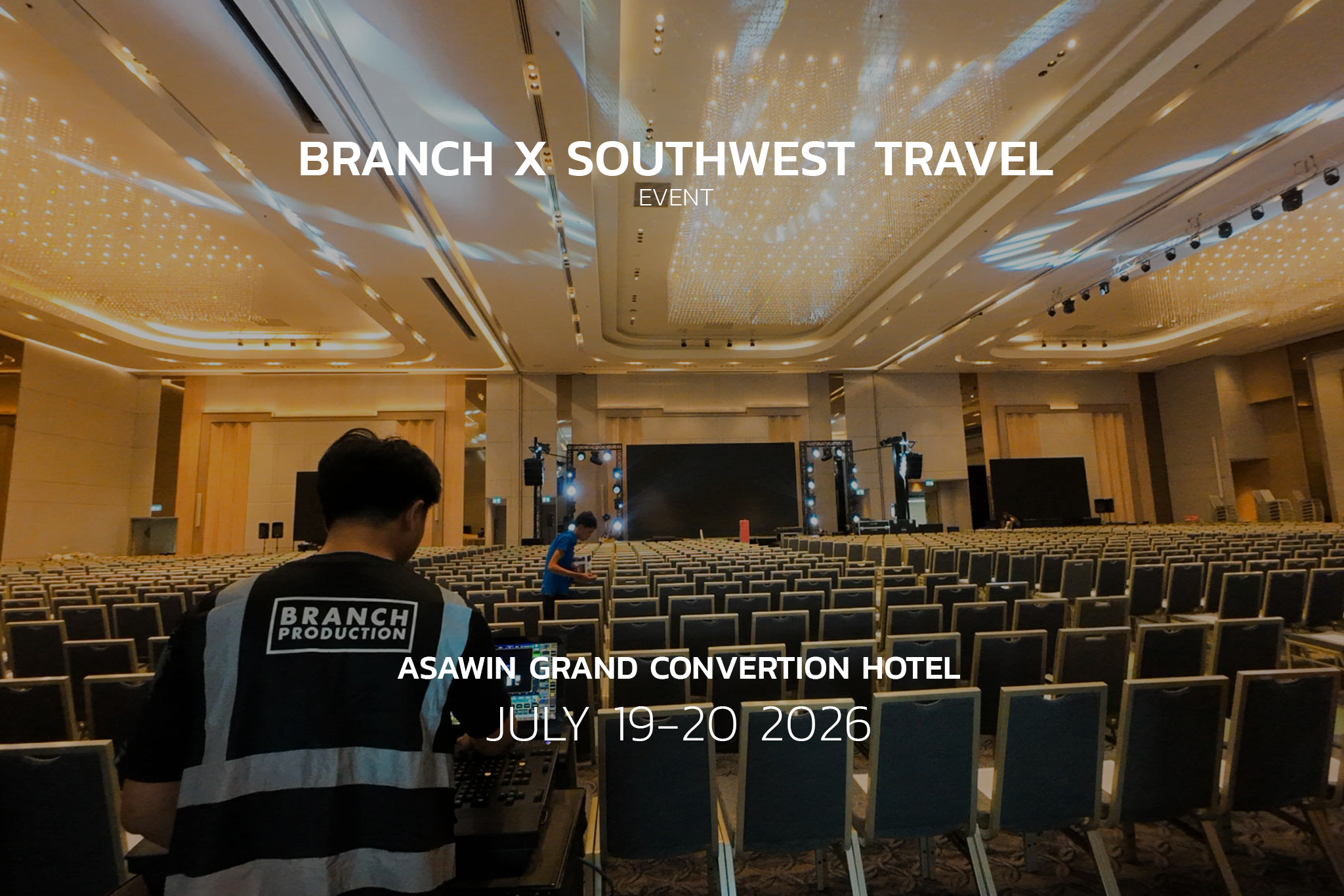 EVENT BRANCH & SOUTHWEST TRAVEL 2026 JULY