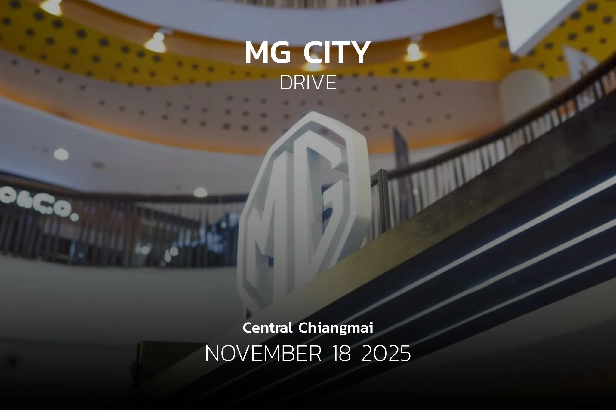 MG CITY DRIVE Central Festival Chiangmai