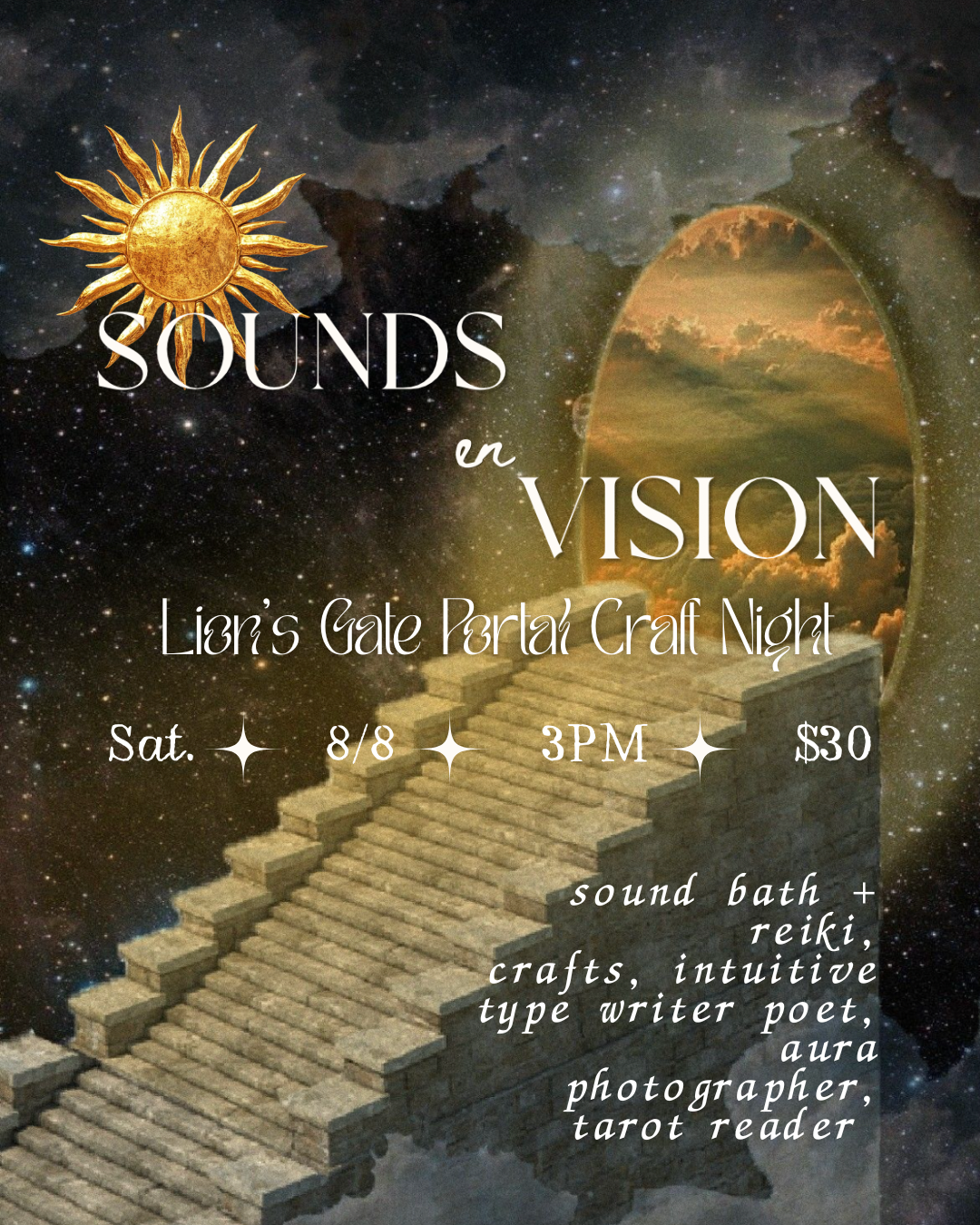 Sounds enVision: Lion’s Gate Portal Craft Night