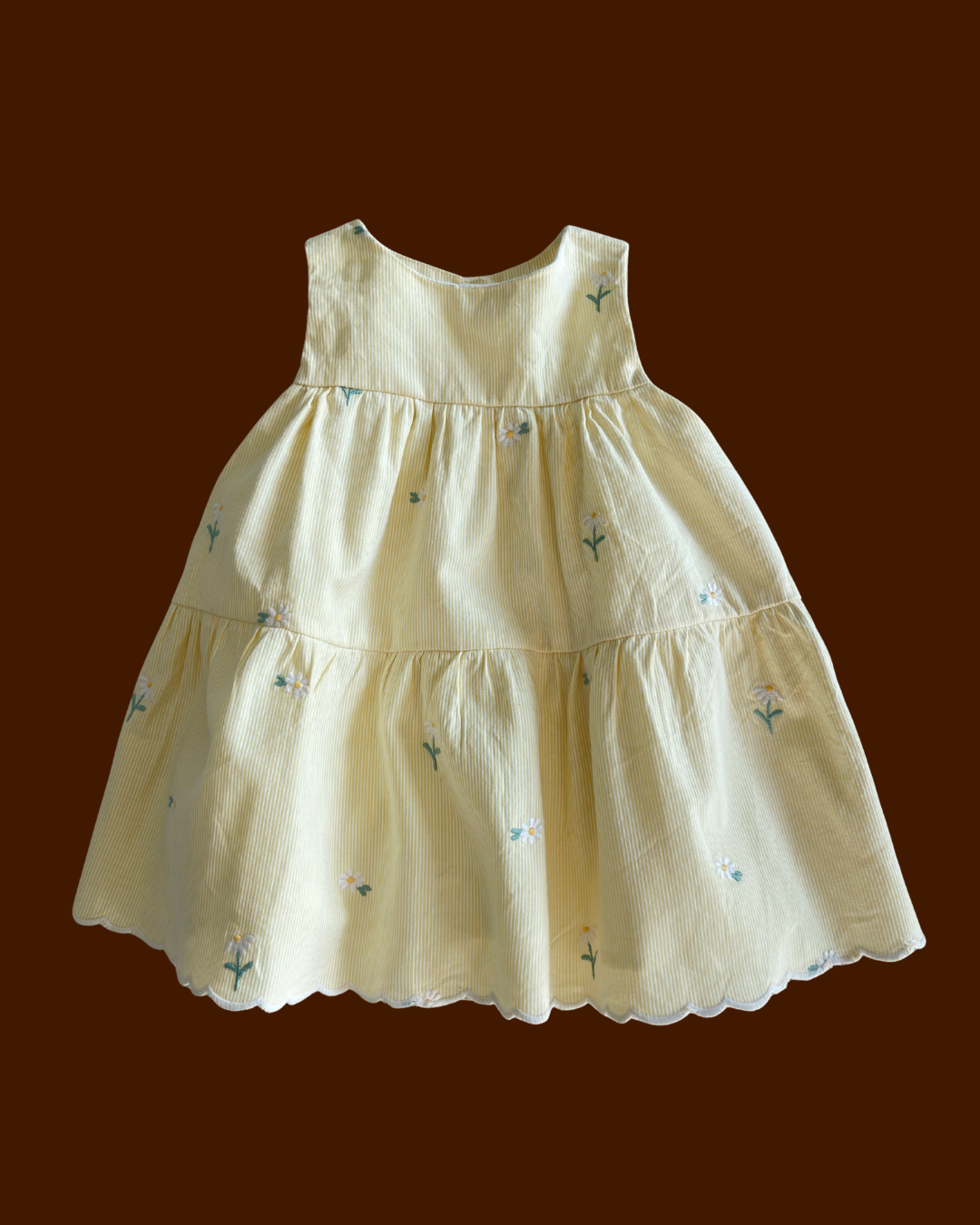 Daisy Embroidered Dress