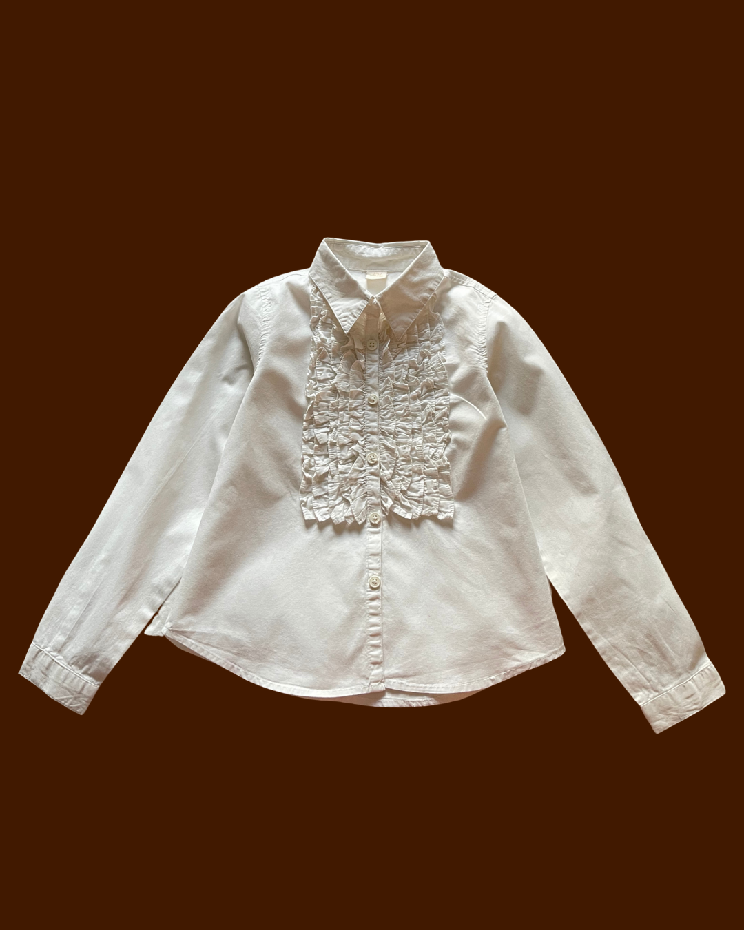 Jana Kids Frill Bib Shirt