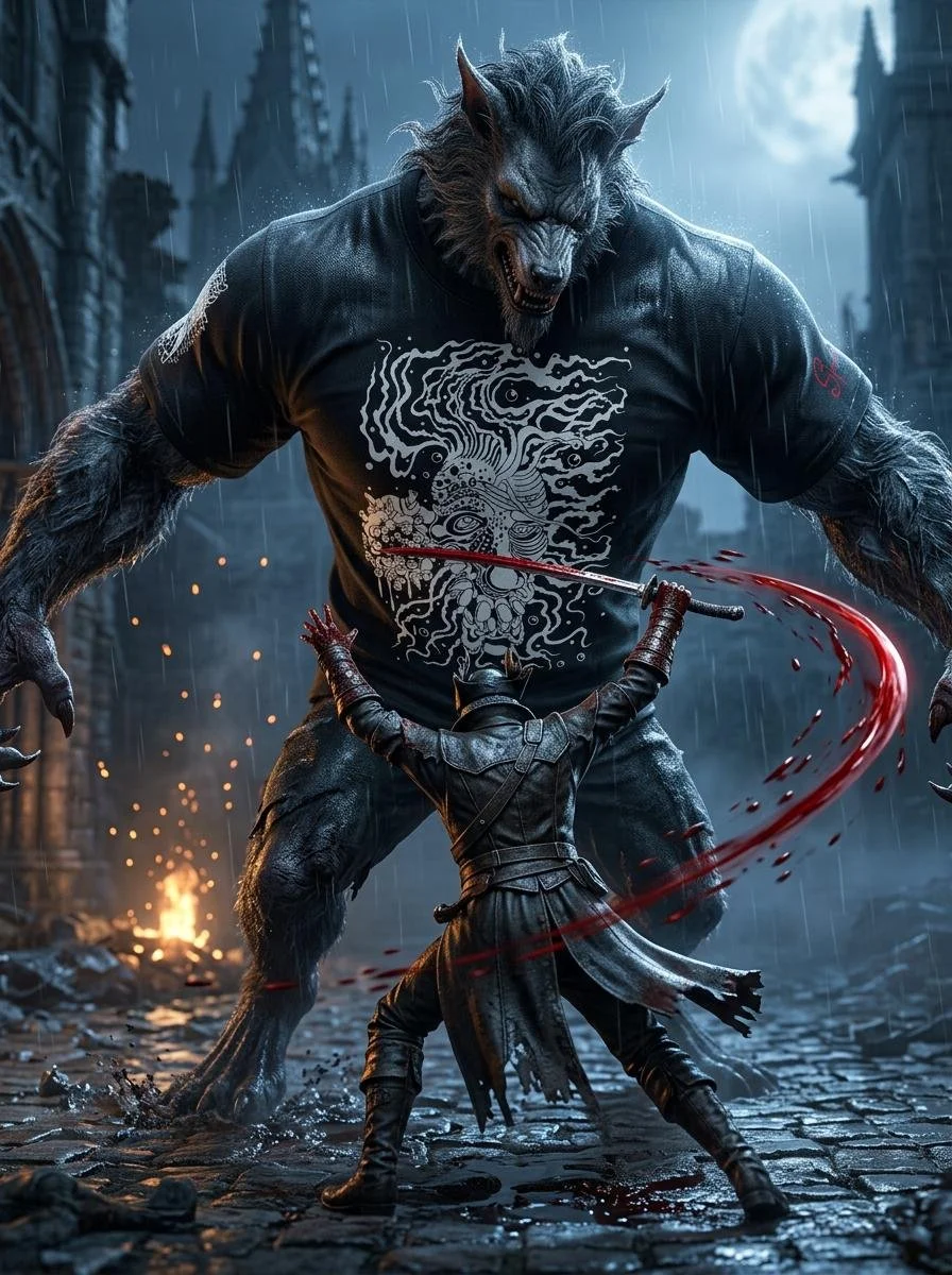 Ludwig inspired metal band tee