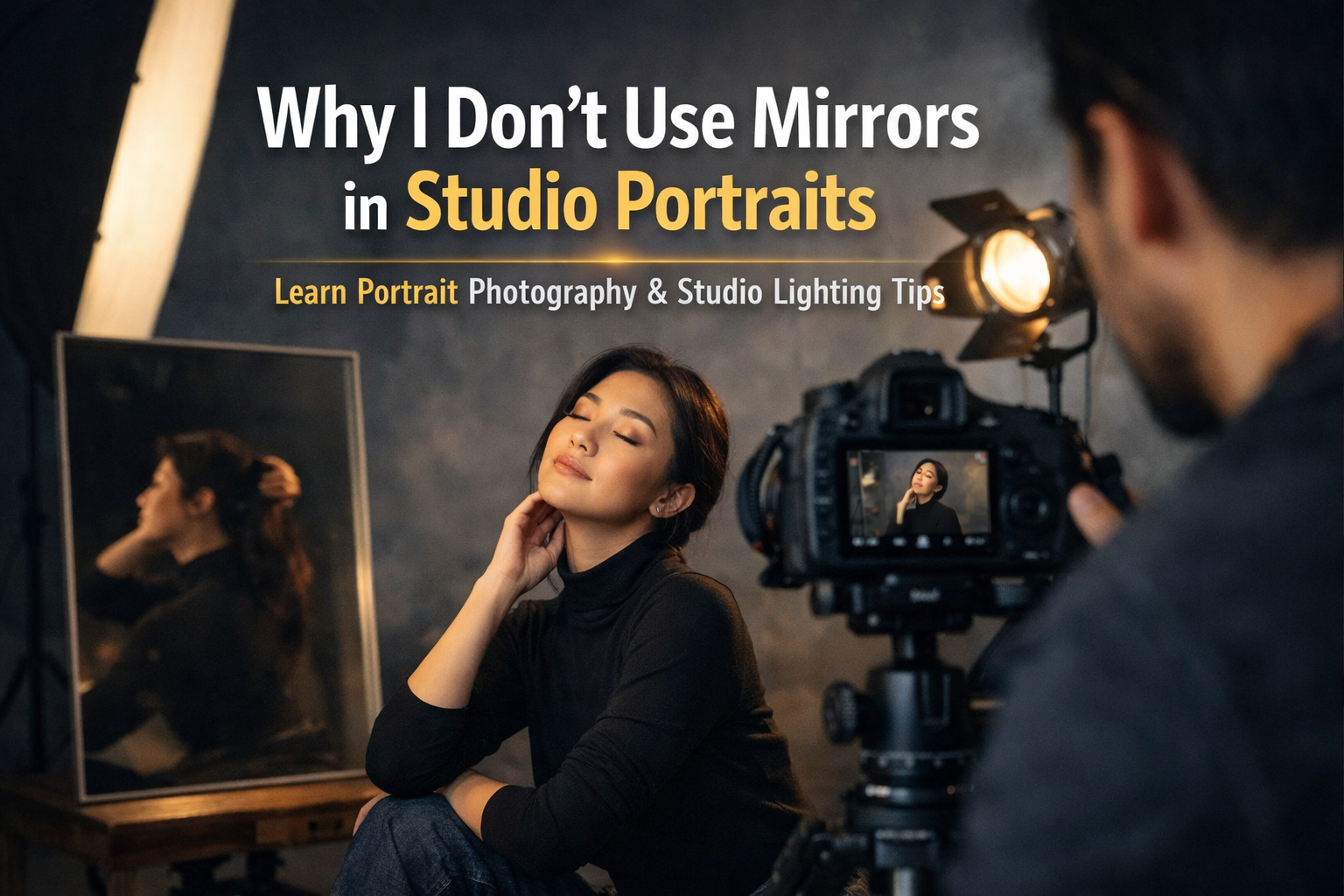 Studio Lighting &amp; Portrait Tips: Skip the Mirror