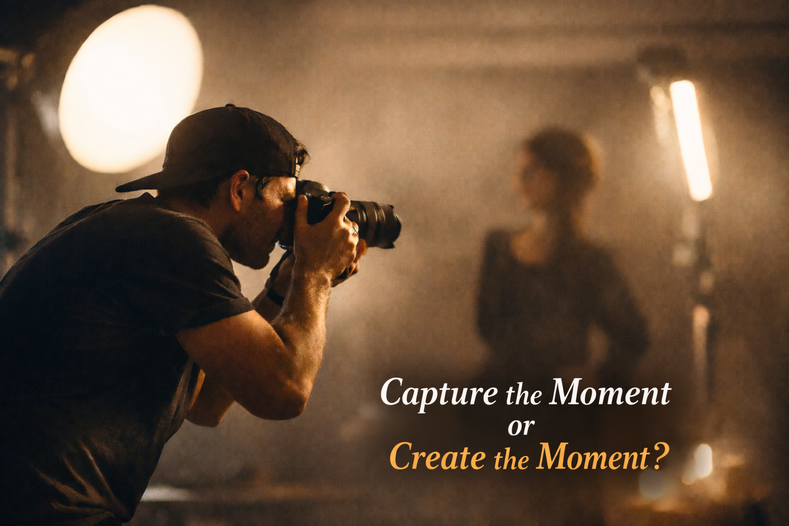 Capture the Moment or Create the Moment?