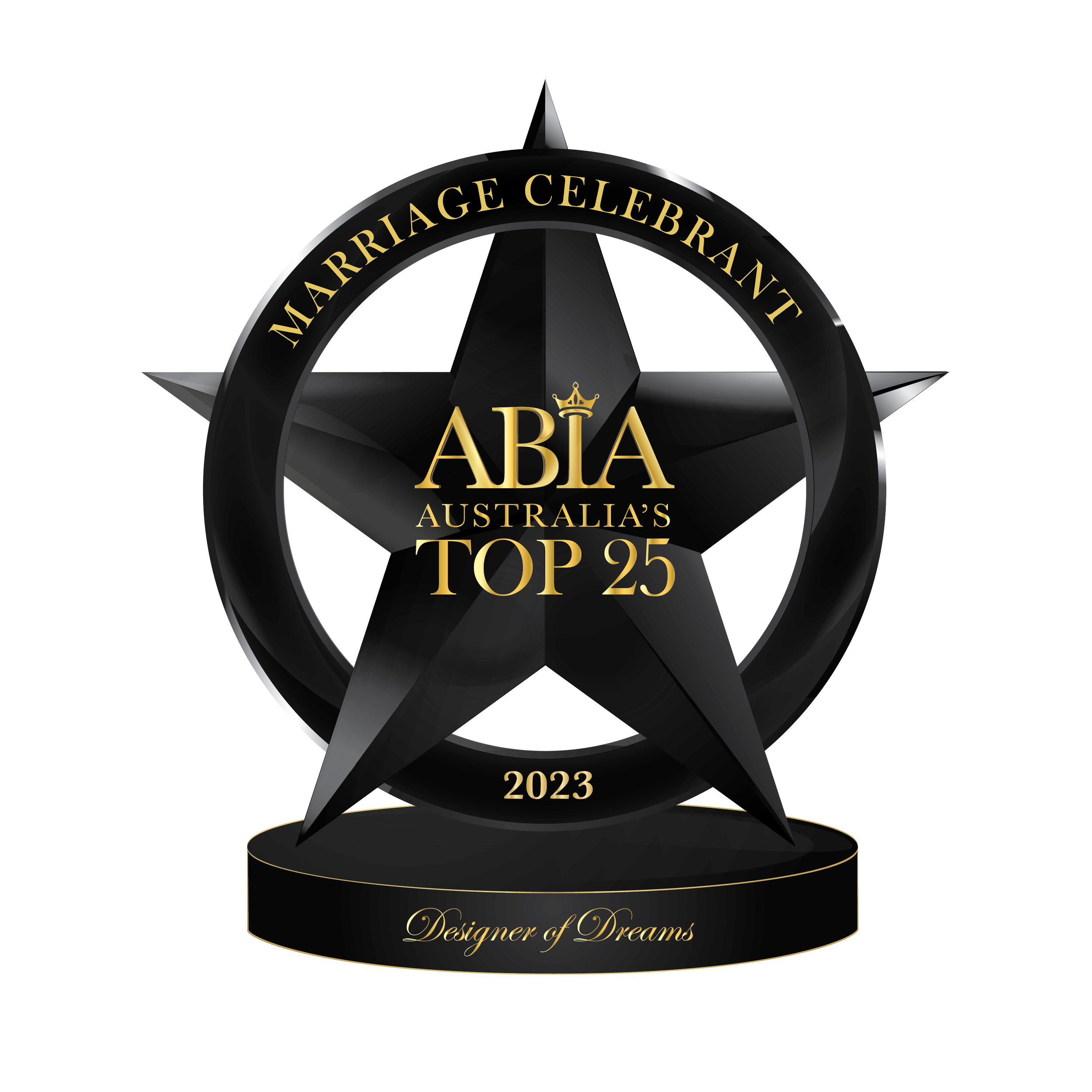 ABIA top 25 wedding celebrant