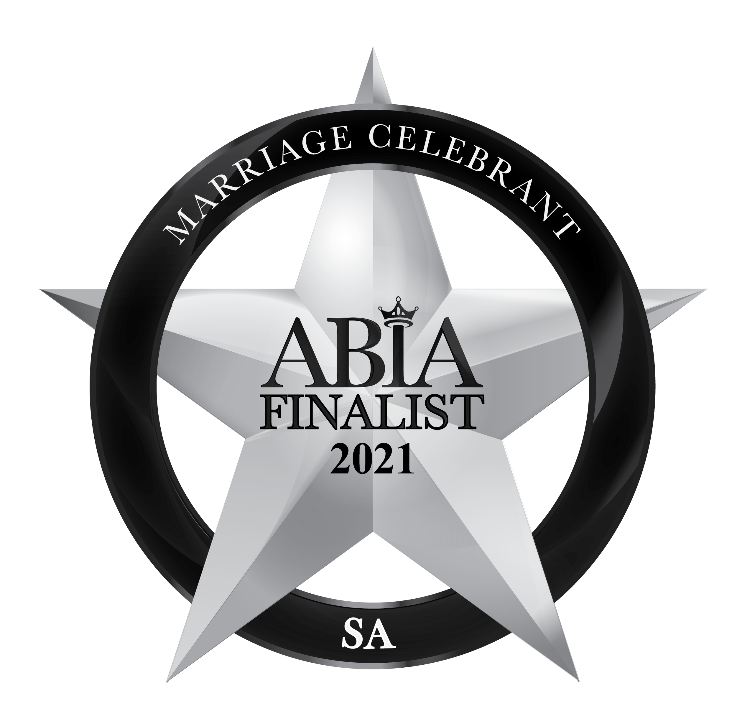 ABIA 2021 finalist wedding celebrant SA